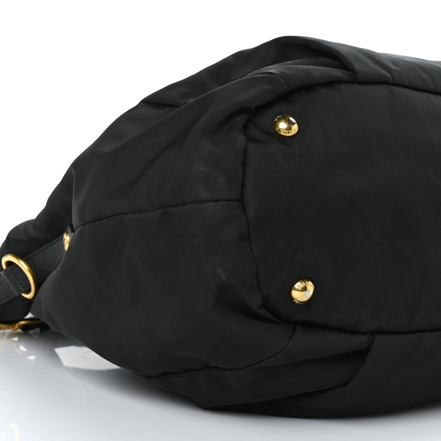 Tessuto Nylon Cervo Shoulder Bag Black