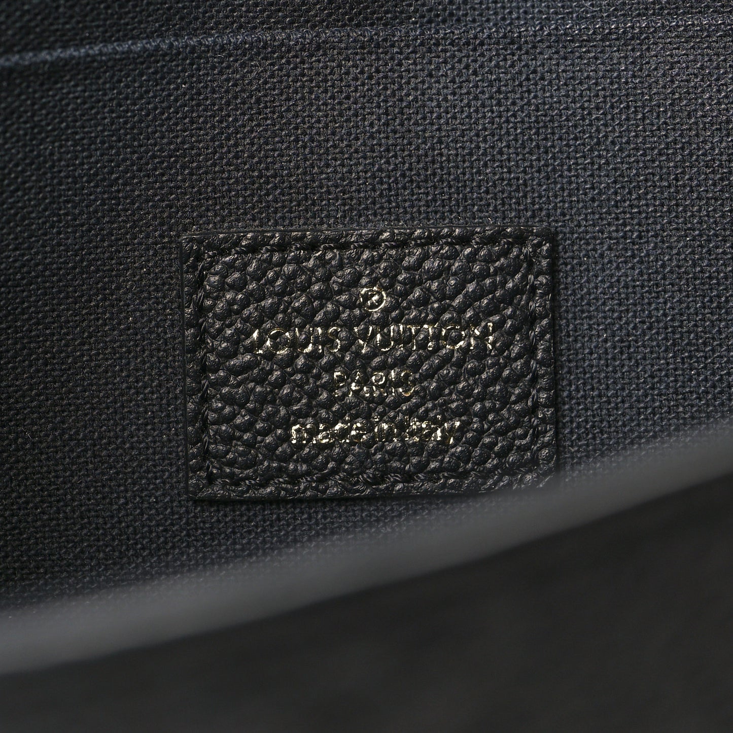 Empreinte Pochette Felicie Chain Wallet Black