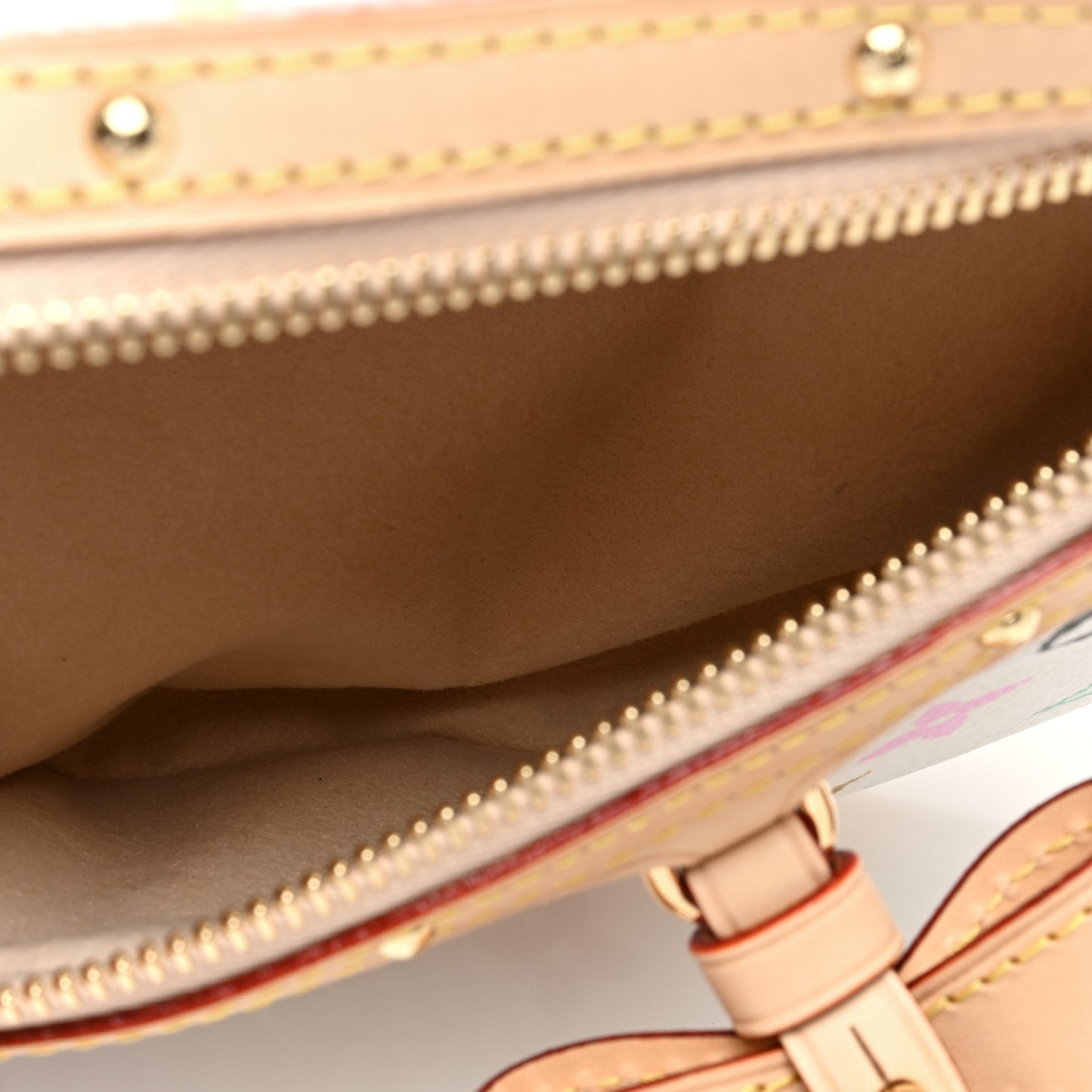 LV X TM Monogram Multicolor High Rise Bumbag White