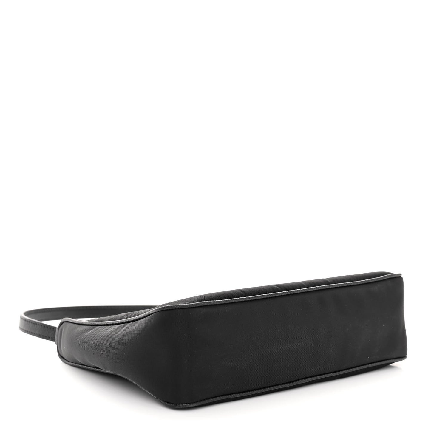 Tessuto Nylon Saffiano Mini Re-Edition 2005 Bag Black