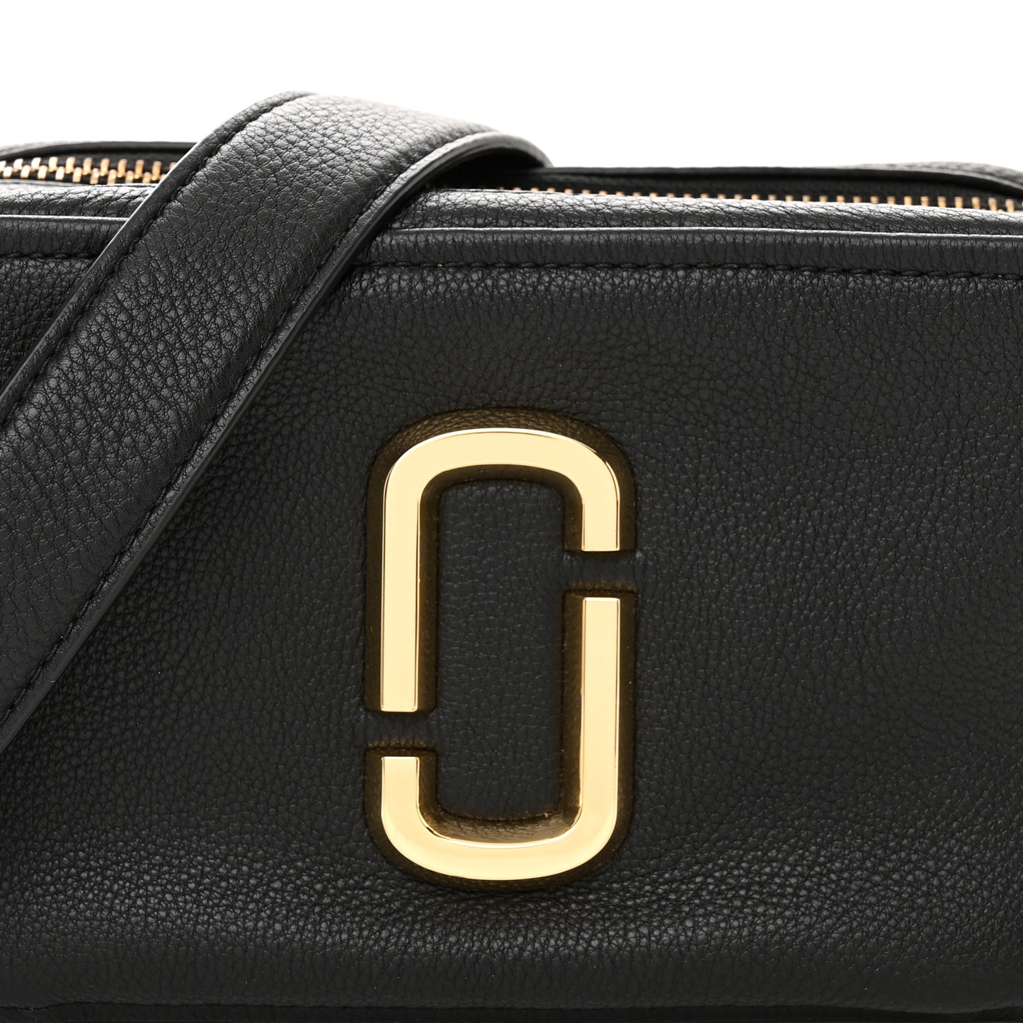 Calfskin Small Snapshot Camera Bag Black