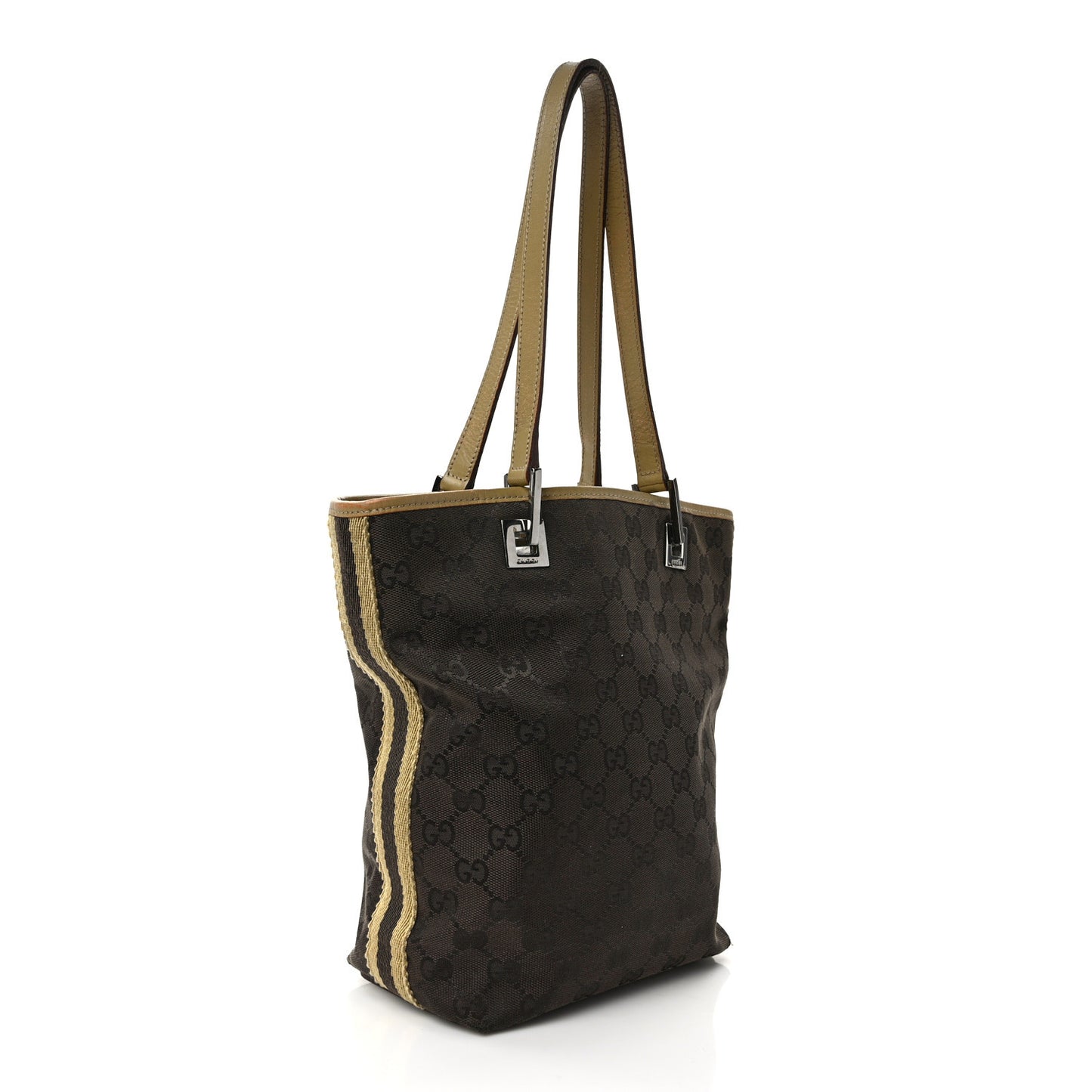 Monogram Bucket Tote Brown