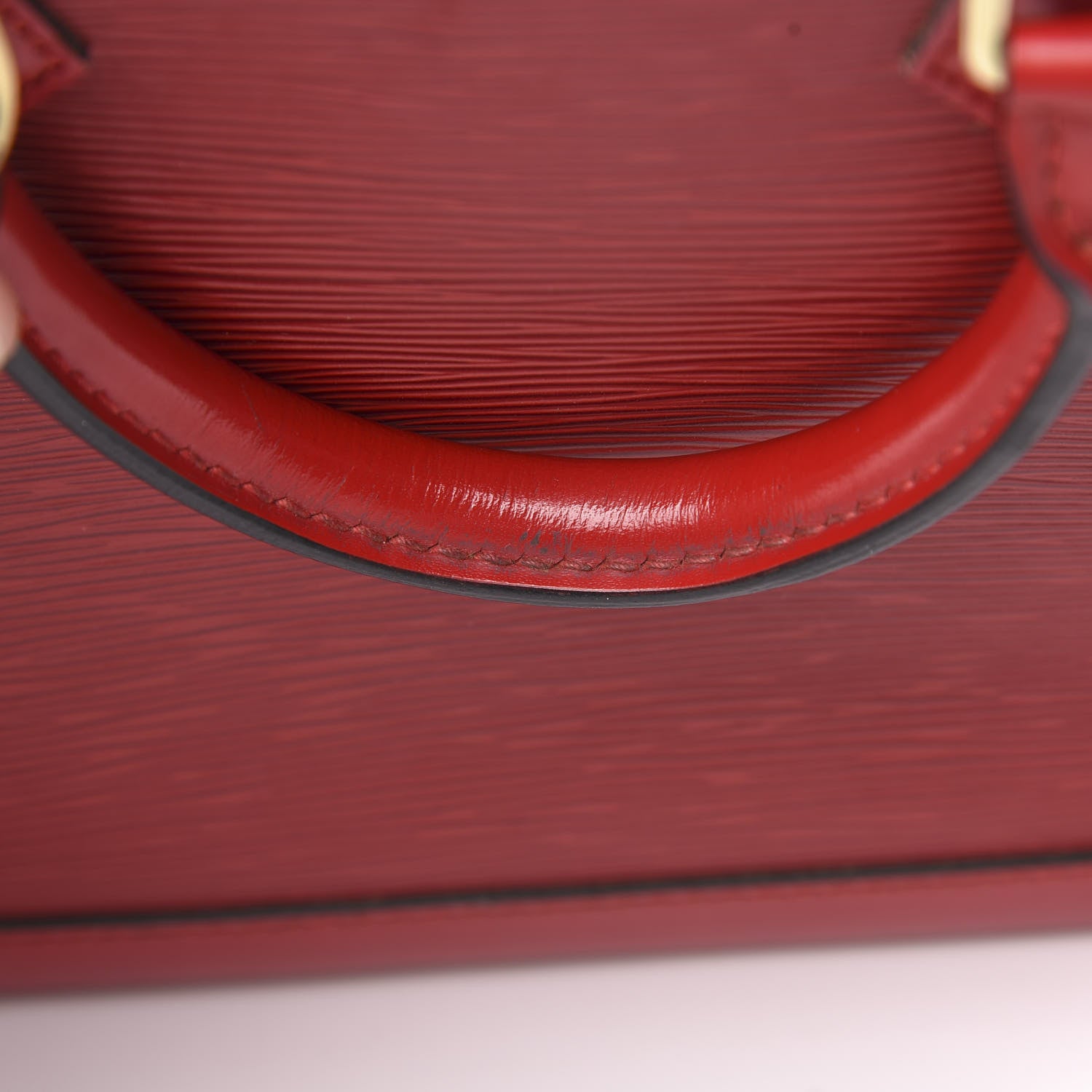 Louis Vuitton Epi Alma PM Castillan Red 15 of 20