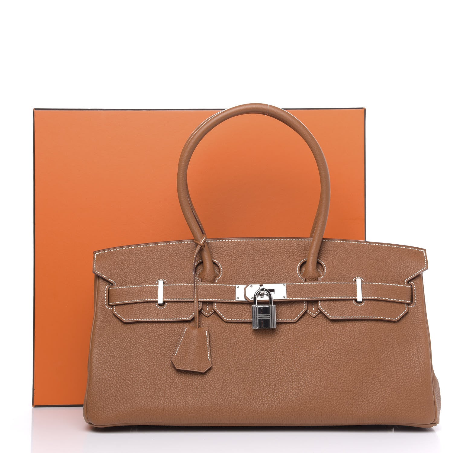 Hermes Togo JPG Shoulder Birkin II 42 Gold 11 of 11