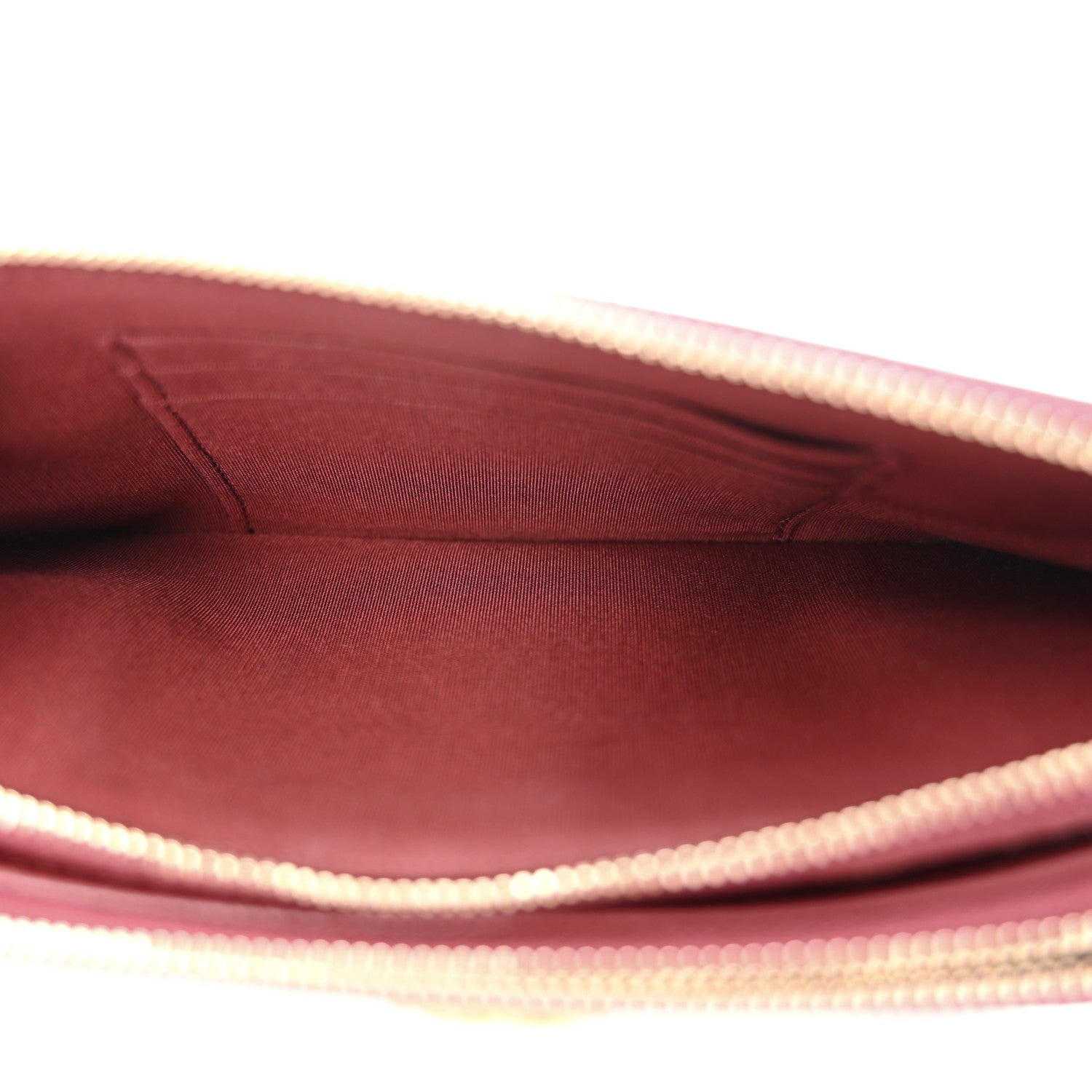 Chanel Caviar Quilted Small Boy Clutch With Chain Burgundy 7 of 19