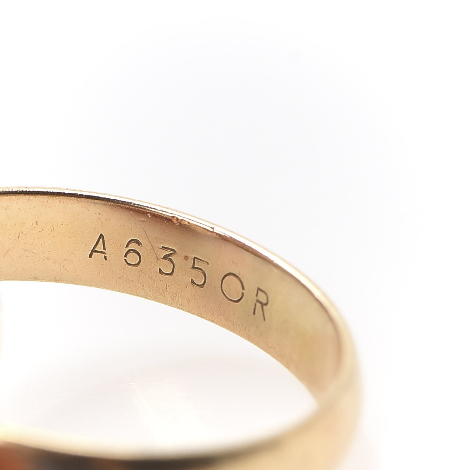 Cartier 18K Pink Yellow White Gold Classic Les Must De Trinity Ring 48 4.5 4 of 5