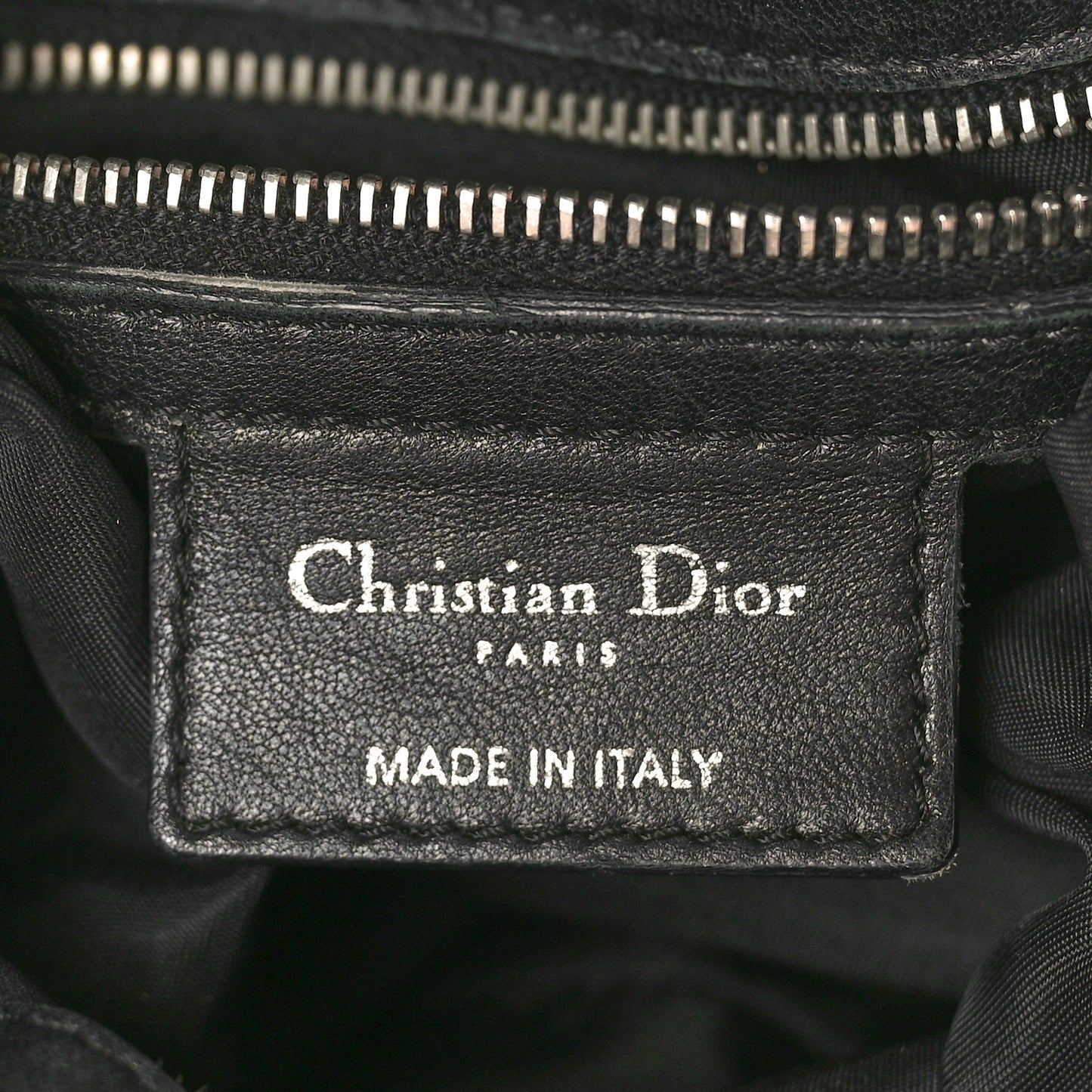 Nylon Cannage Charming Lock Tote Black