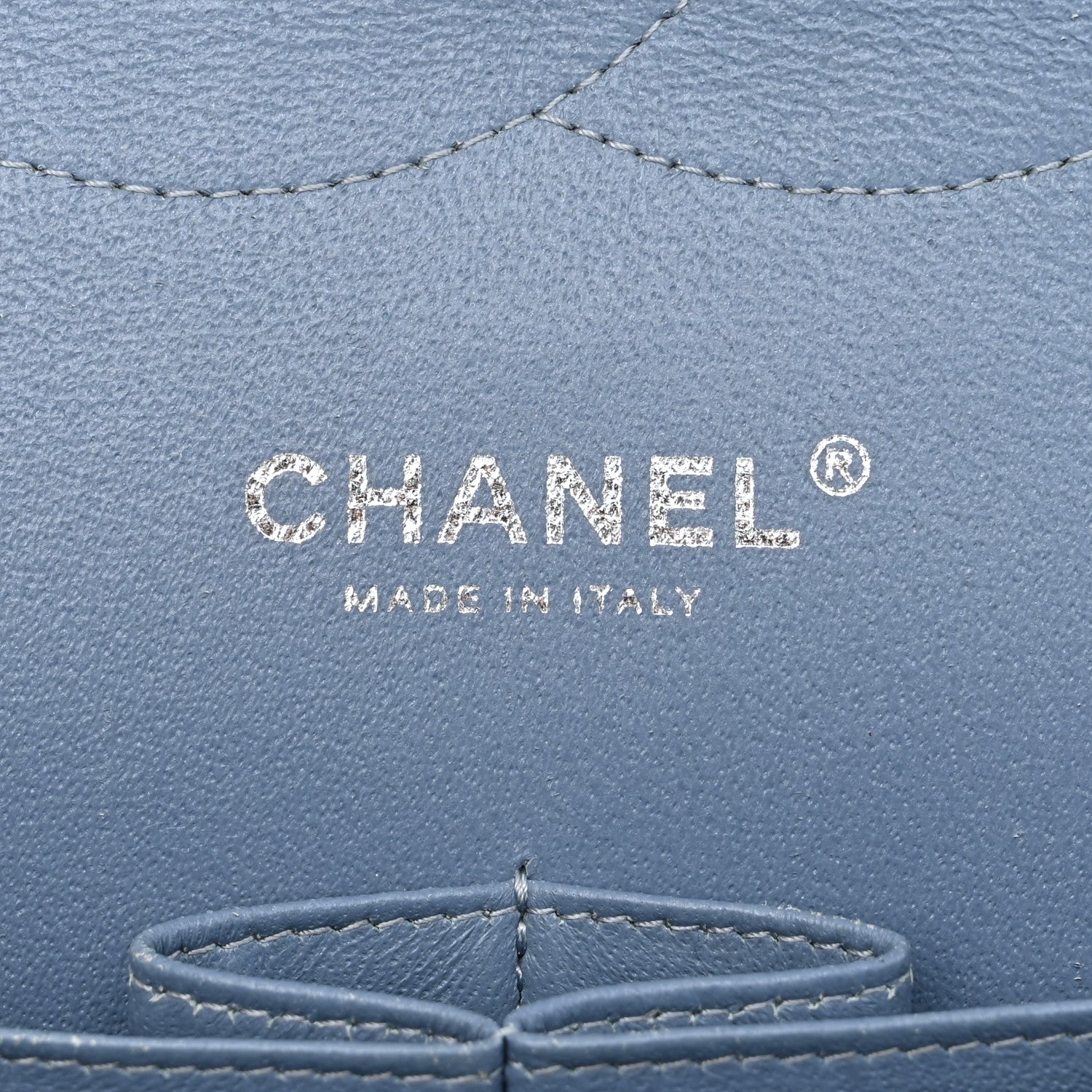 Chanel Patent Quilted Jumbo Double Flap Blue 6 of 17