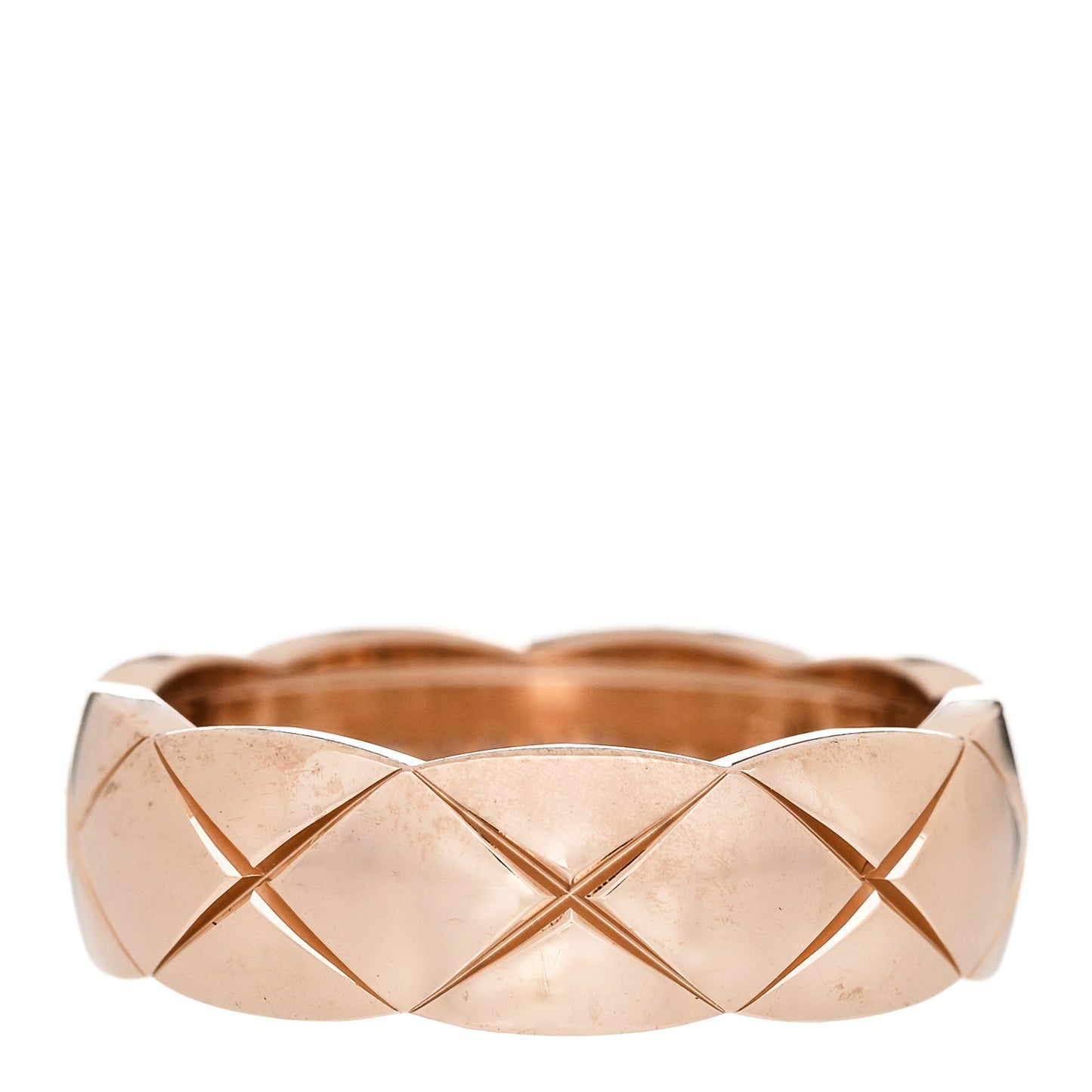 18K Beige Gold Small Coco Crush Ring 58 8.5