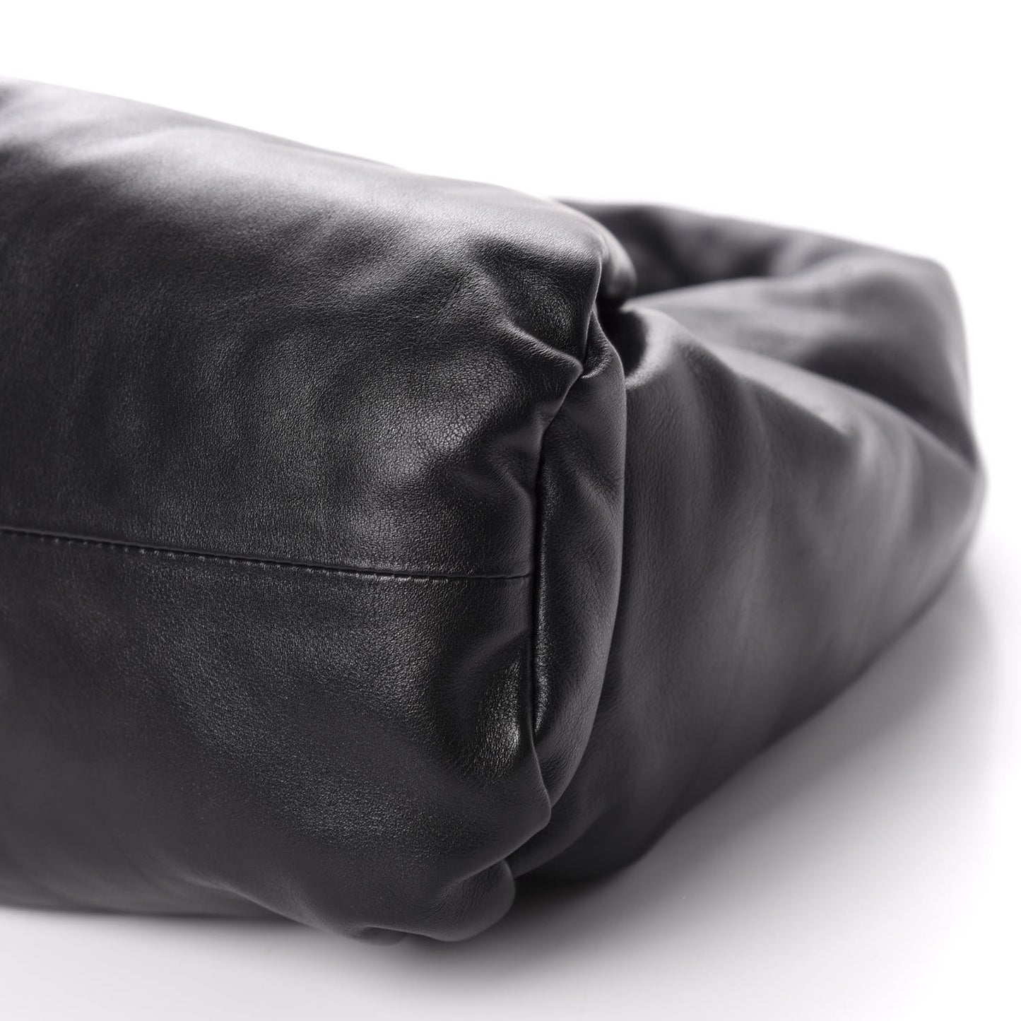 Smooth Butter Calfskin Small The Shoulder Pouch Black