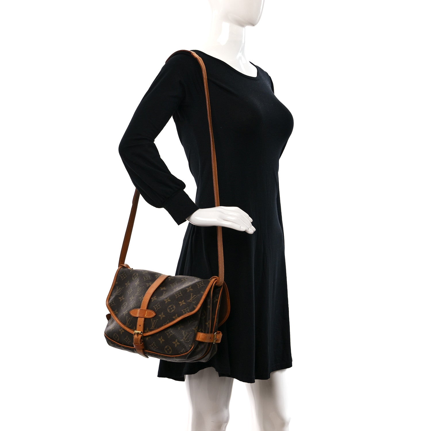 Louis Vuitton Monogram Saumur 30 3 of 11