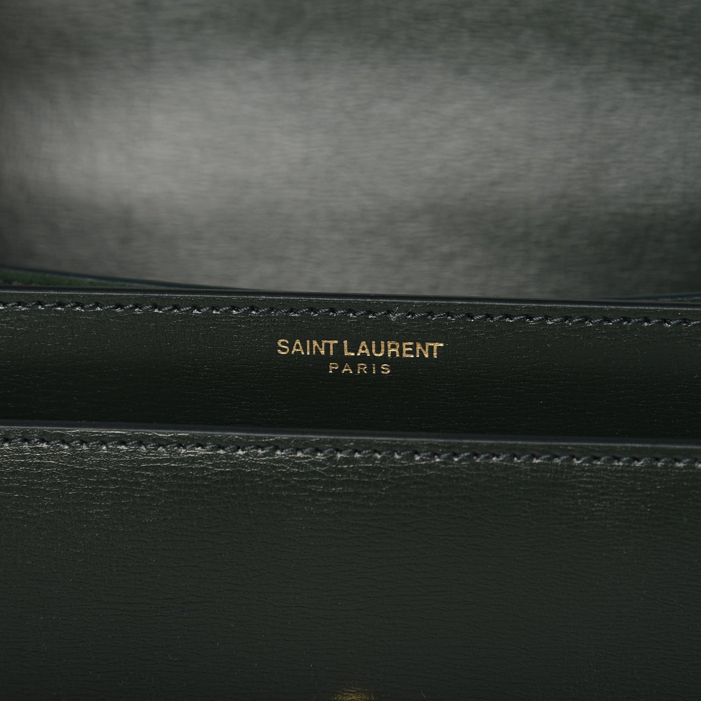 Calfskin Medium Monogram Sunset New Vert Fonce