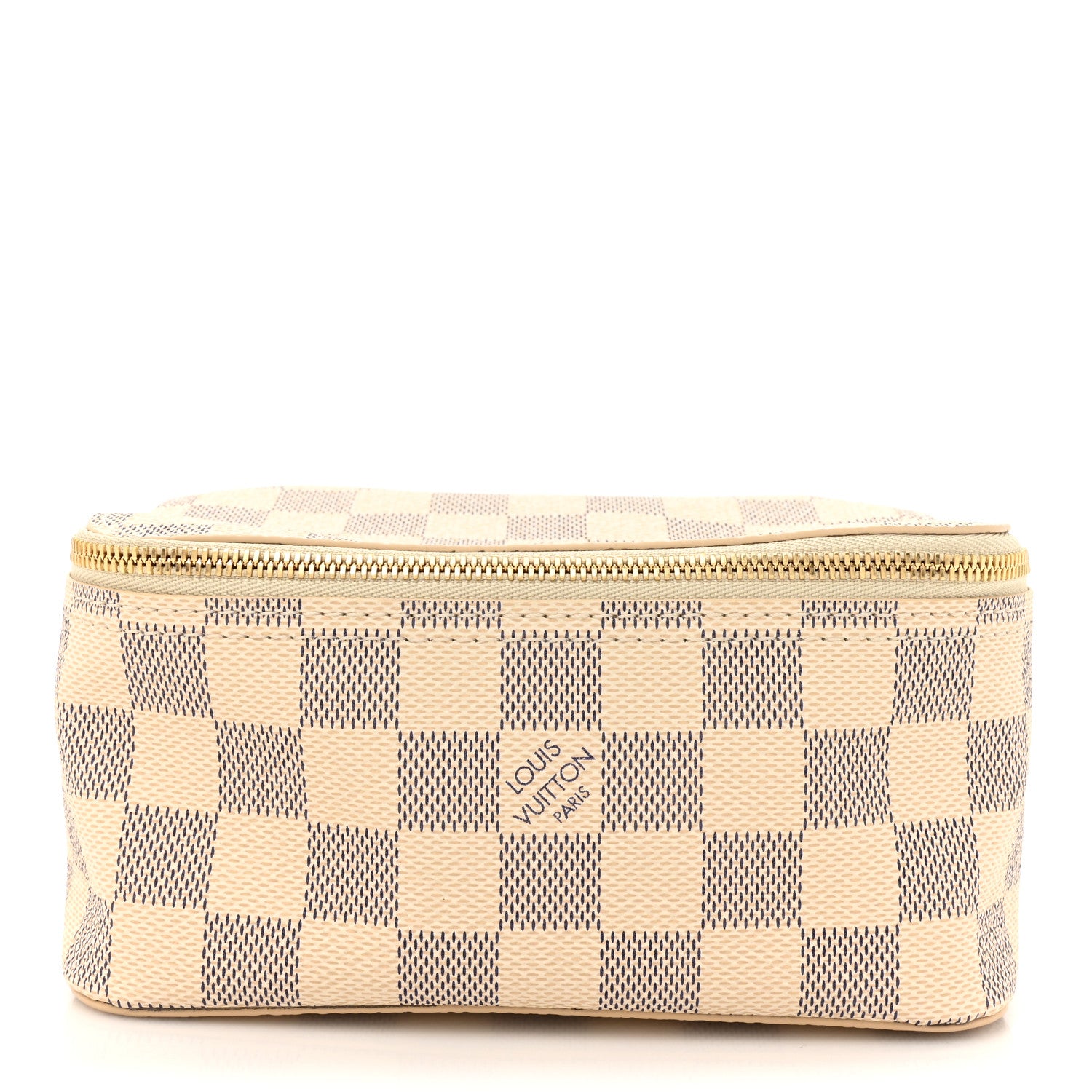 LOUIS VUITTONキューブ Louis Vuitton Damier Azur Packing Cube PM 1771294 – FASHIONPHILE
