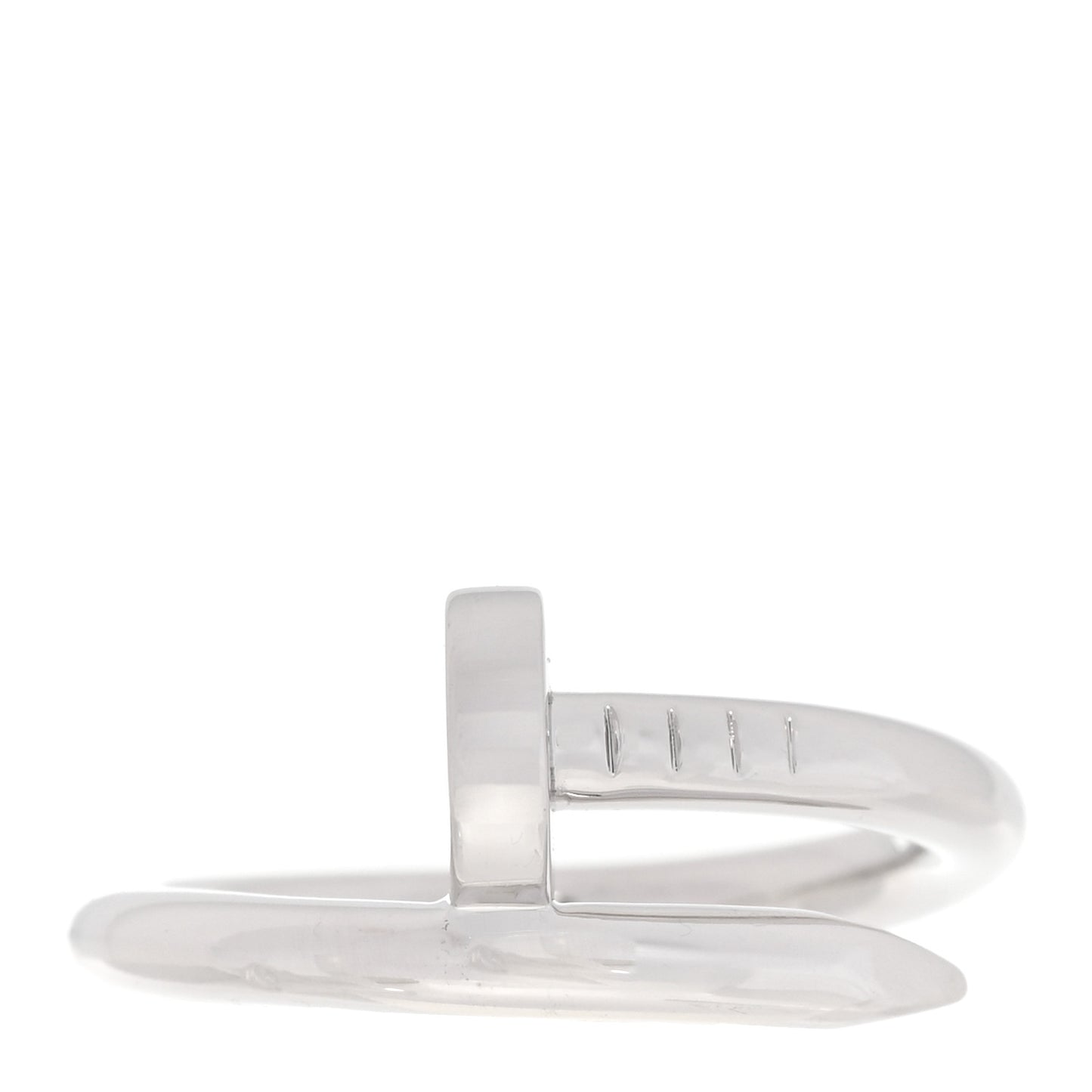 18K White Gold Juste Un Clou Ring 55 7.25