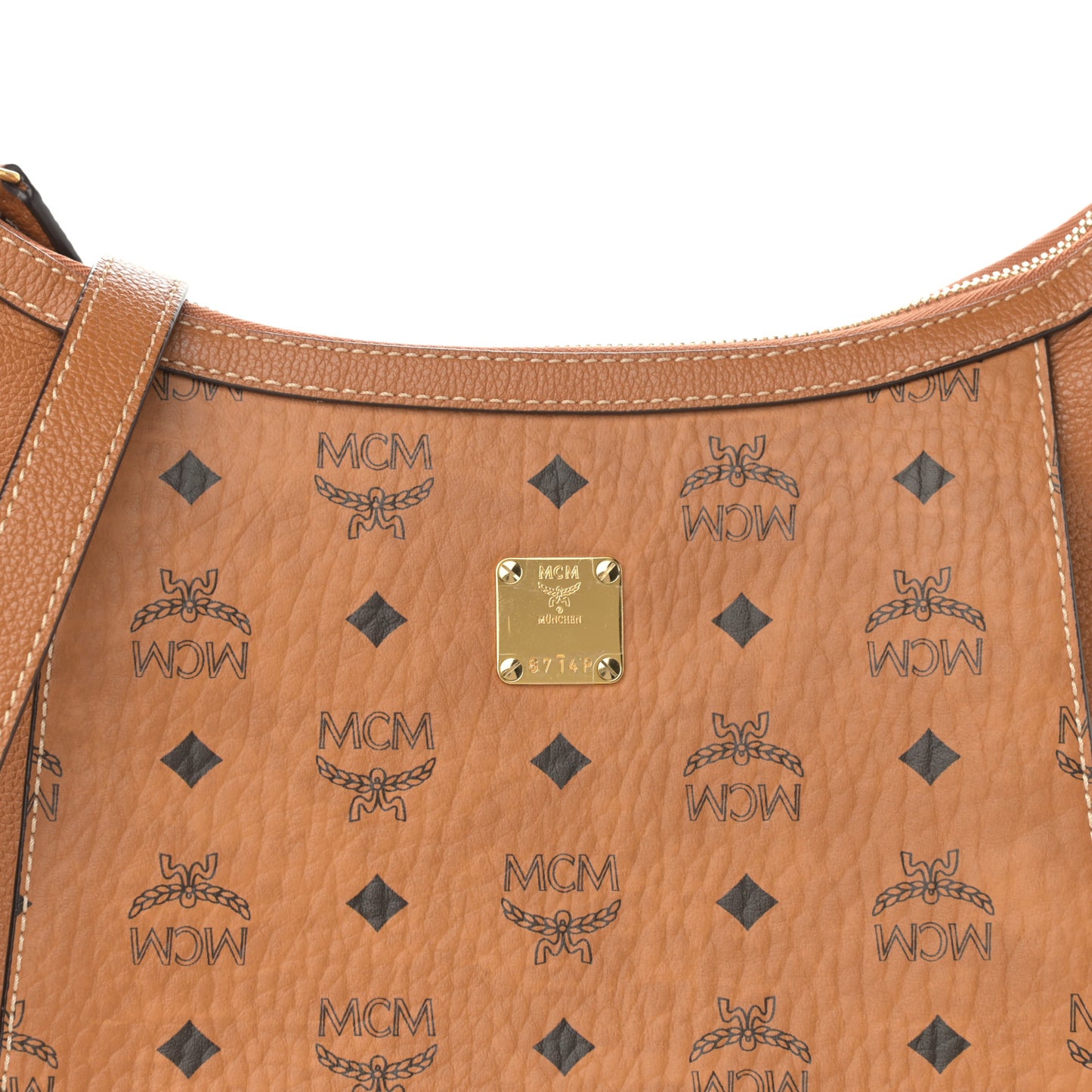 Visetos Medium Luisa Hobo Cognac