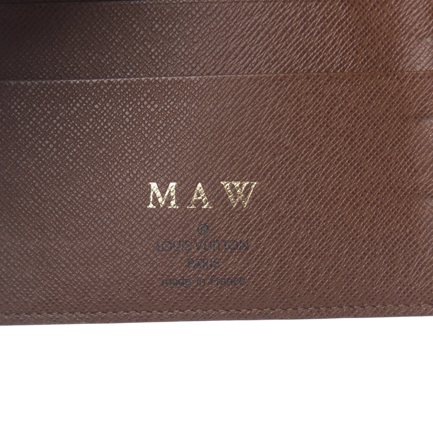 Monogram Medium Ring Agenda Cover