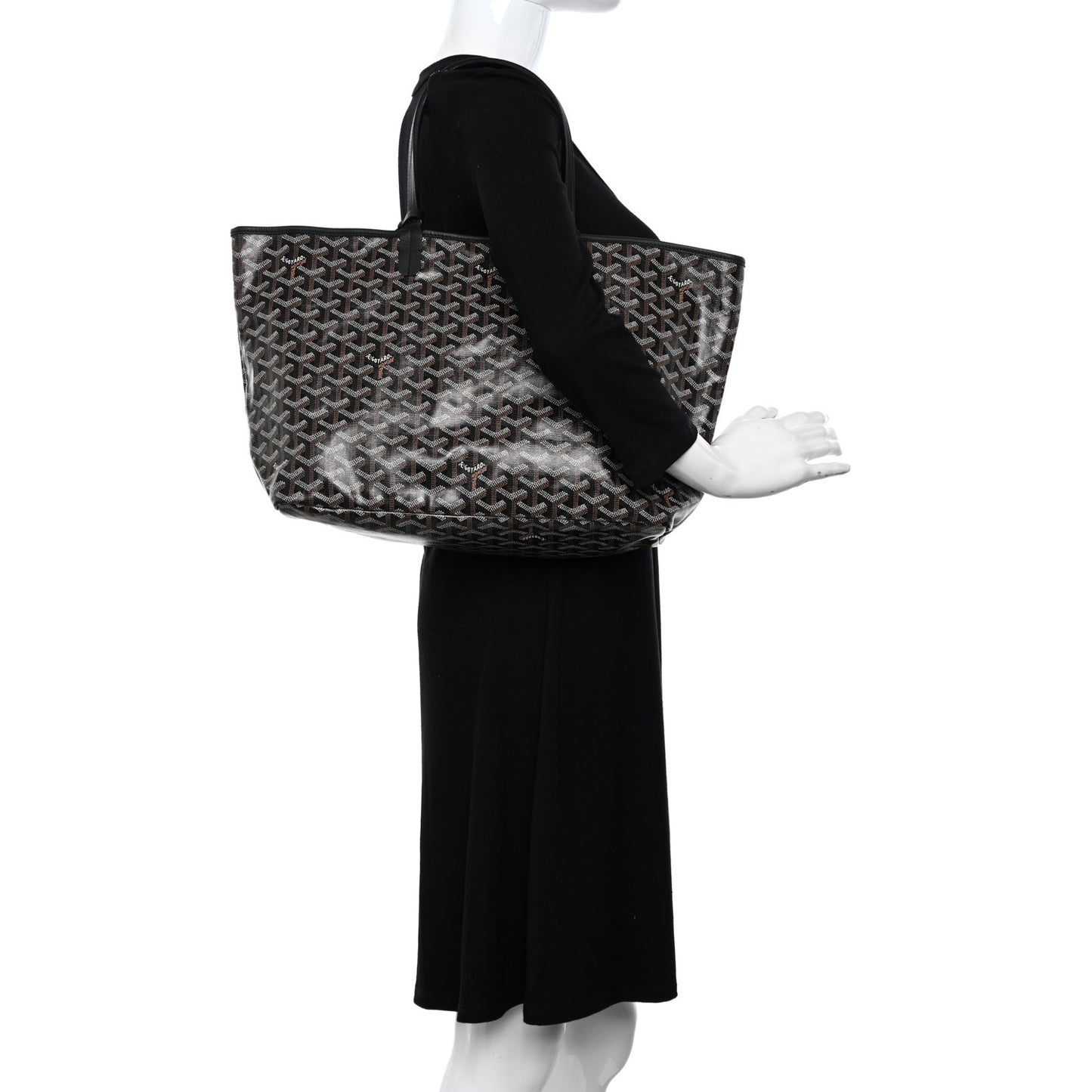 Goyardine Saint Louis PM Black