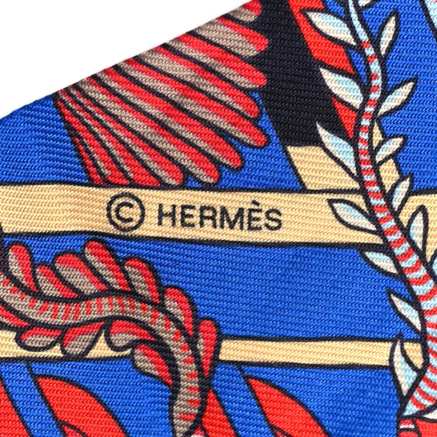 Hermes Silk Animapolis Twilly 4 of 4