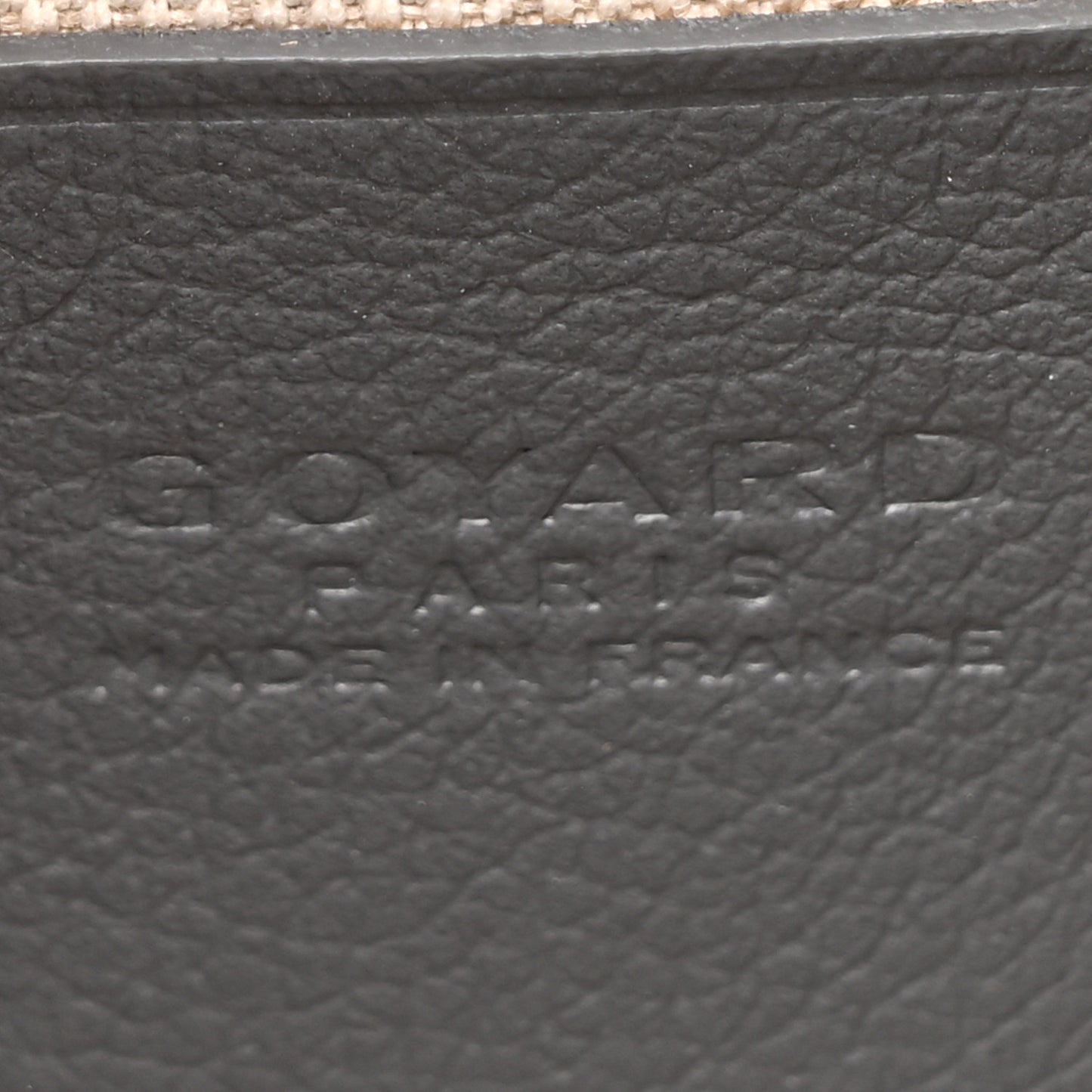 Goyardine Plumet Wallet Clutch Grey