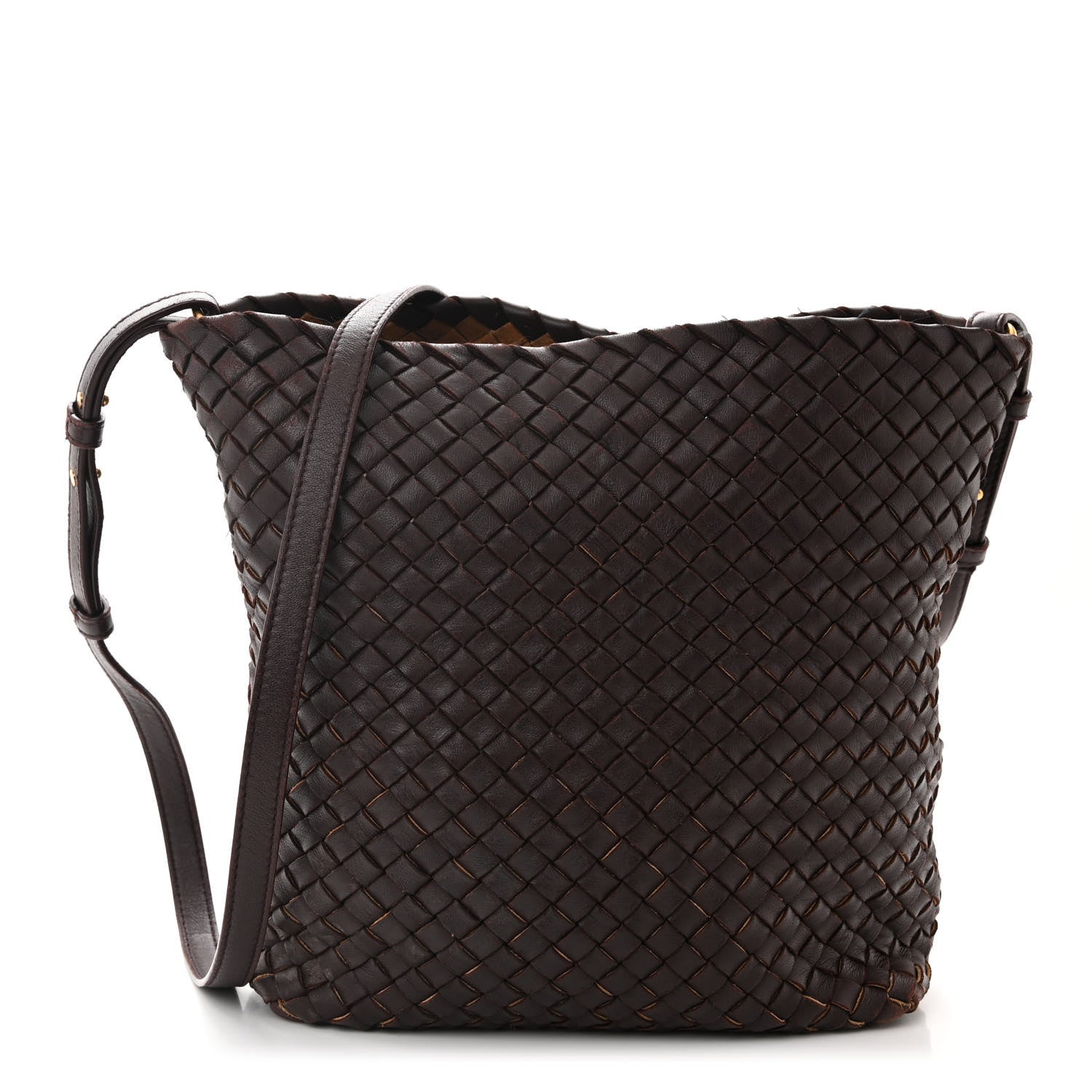 Bottega Veneta Nappa Intrecciato Cabat Bucket Ebano 1 of 15