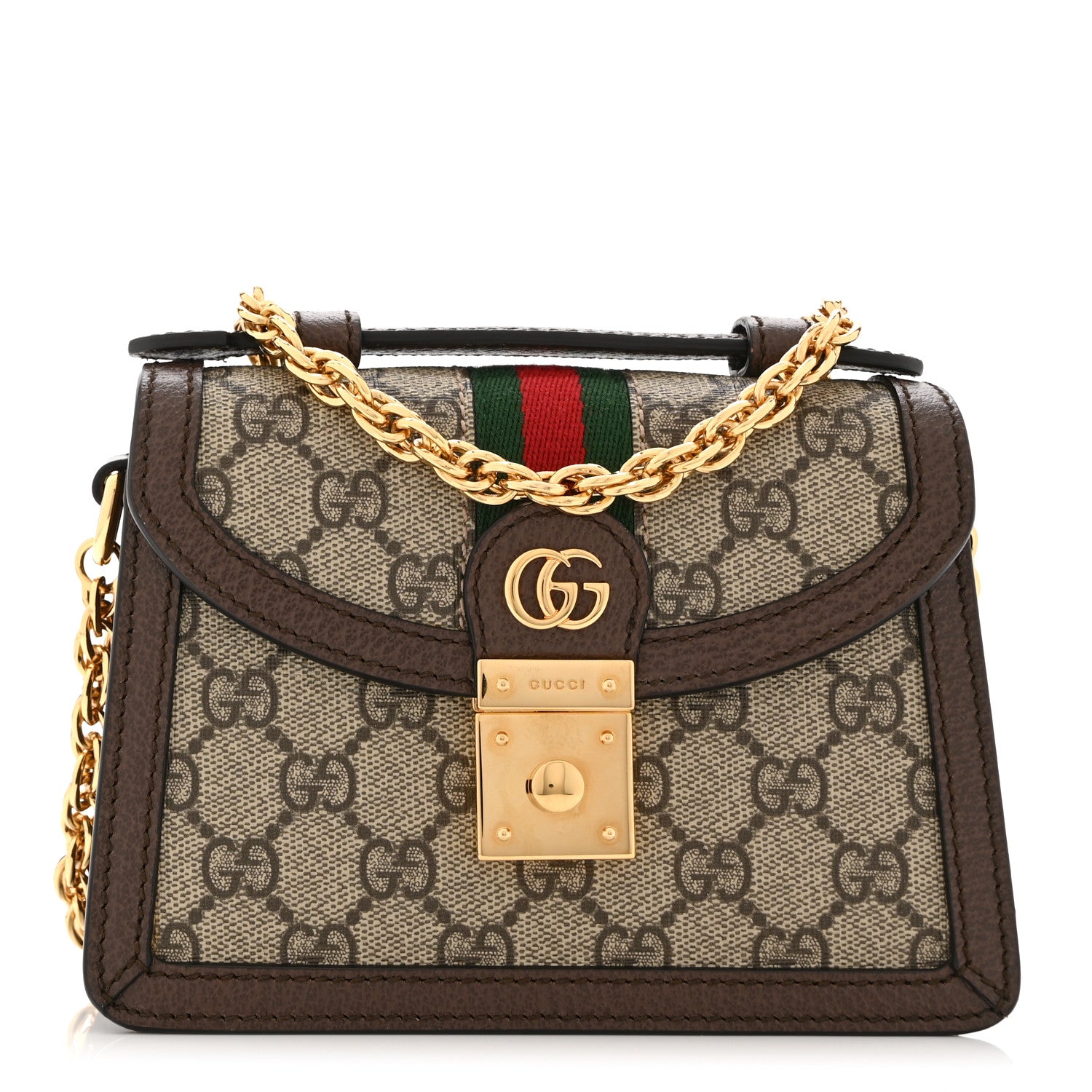 【ルドルフGUCCI グッチ　ビジネスバッグ　中型　GG GUCCI（グッチ） ビジネスバッグ レザー ネイビー シルバー金具 387074