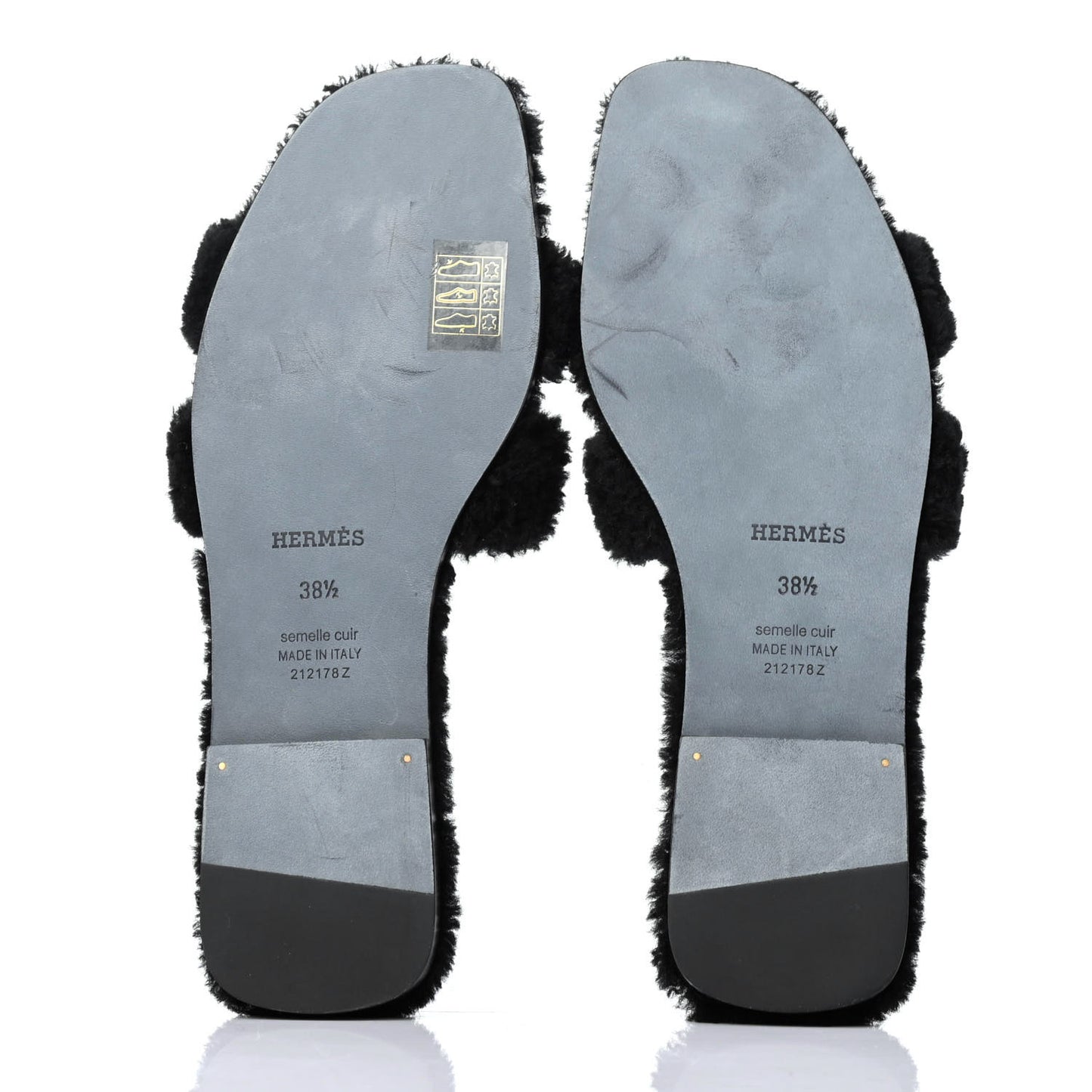 Woolskin Oran Sandals 38.5 Black
