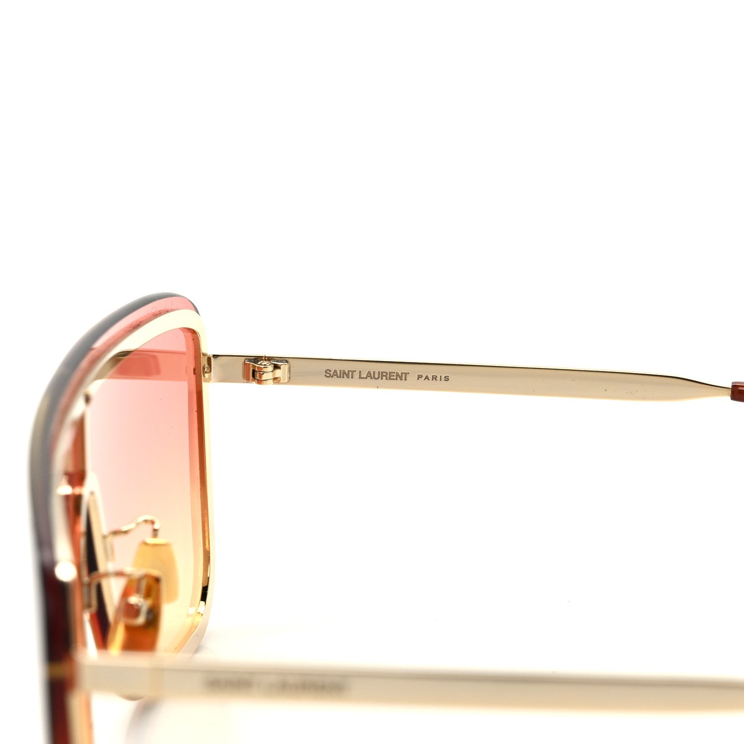 Saint Laurent SL 364 Mask Sunglasses Brown 5 of 7