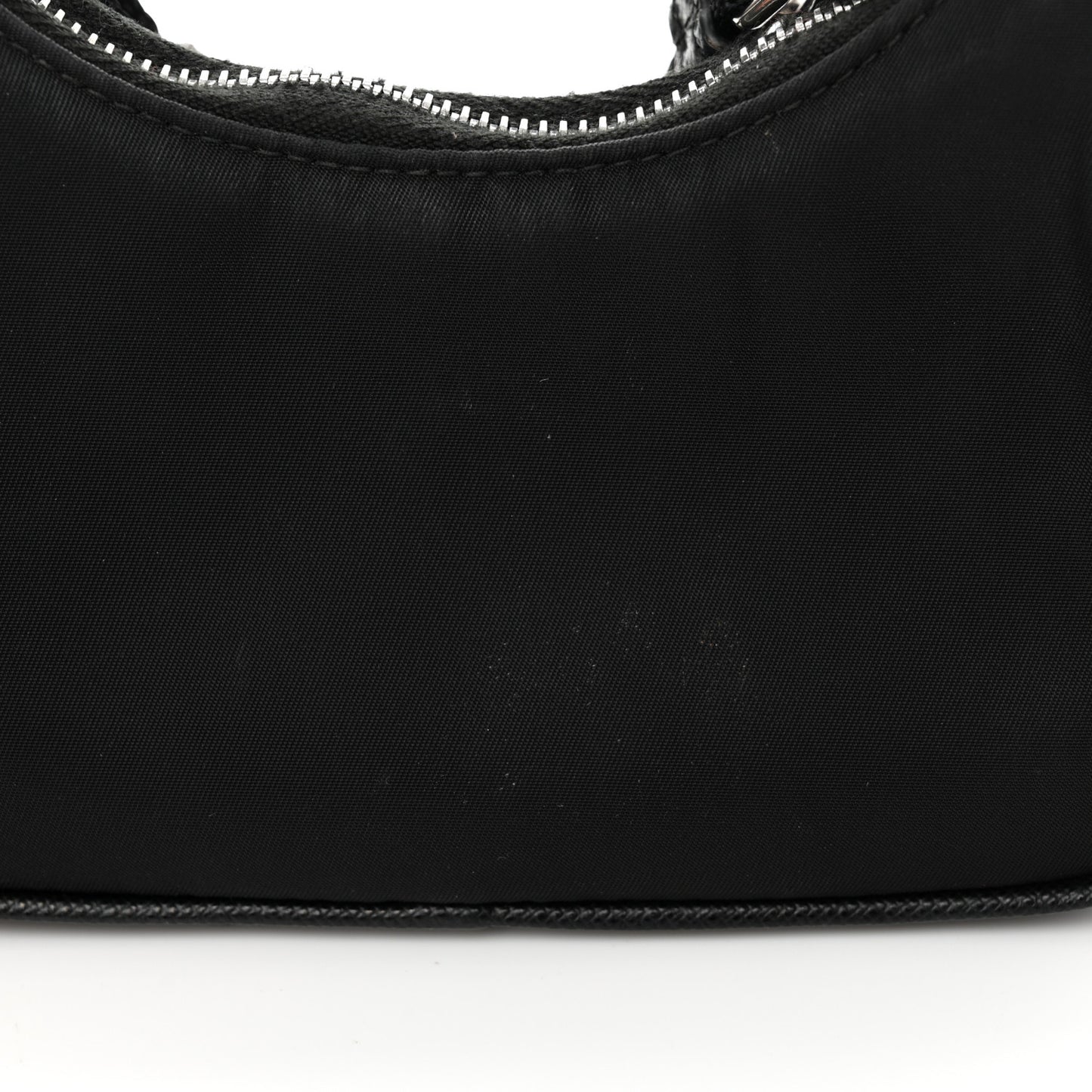 Tessuto Nylon Mini Re-Edition 2000 Shoulder Bag Black