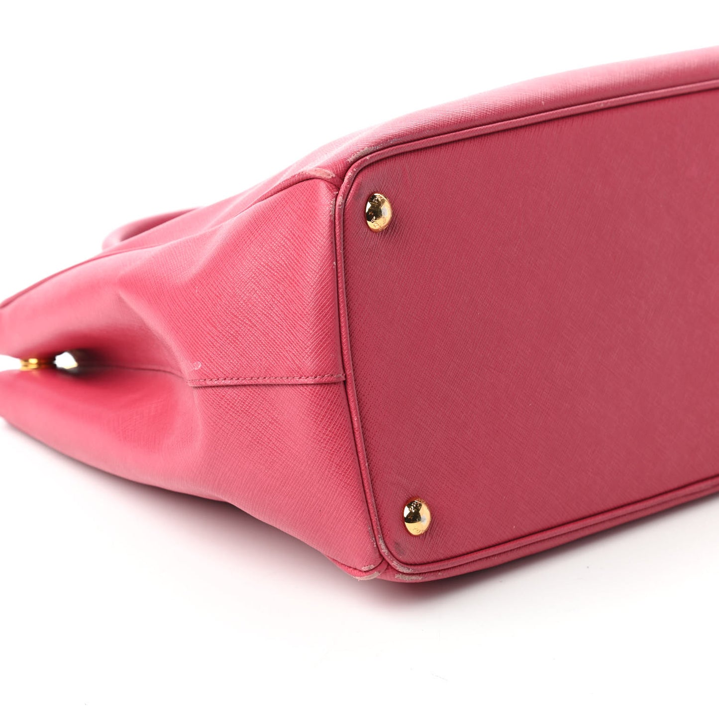 Saffiano Large Galleria Double Zip Tote Peonia
