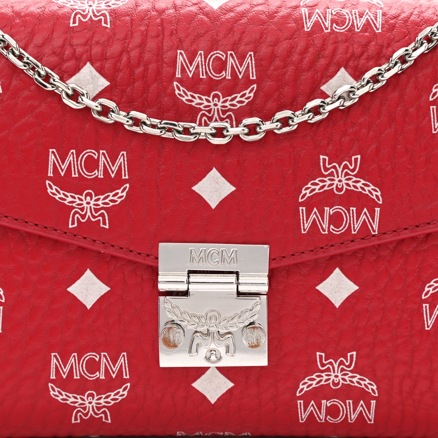 Visetos Medium Tracy Crossbody Bag Ruby Red