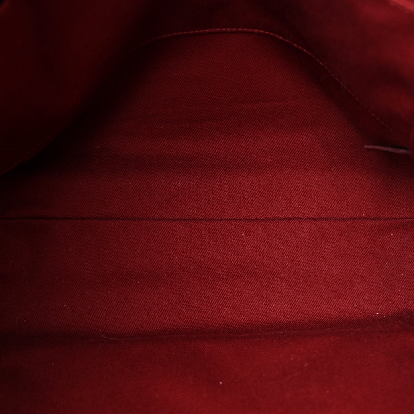 Canvas Small Deauville Tote Red