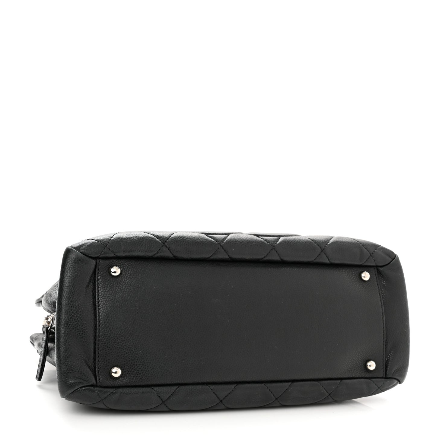 Caviar Quilted CC Timeless Soft Tote Black