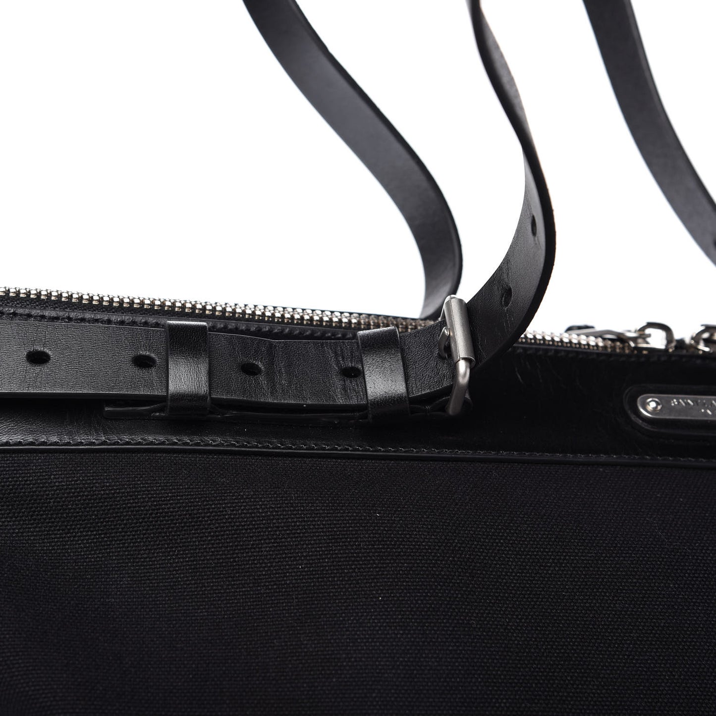 Canvas ID Shopping Bag Black