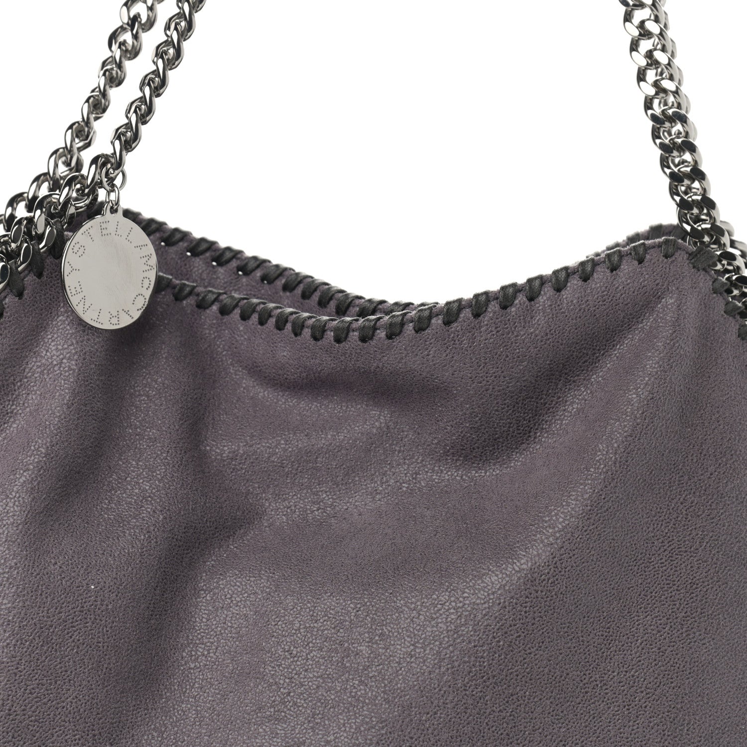 Stella McCartney Shaggy Deer Small Falabella Tote Light Grey 8 of 10