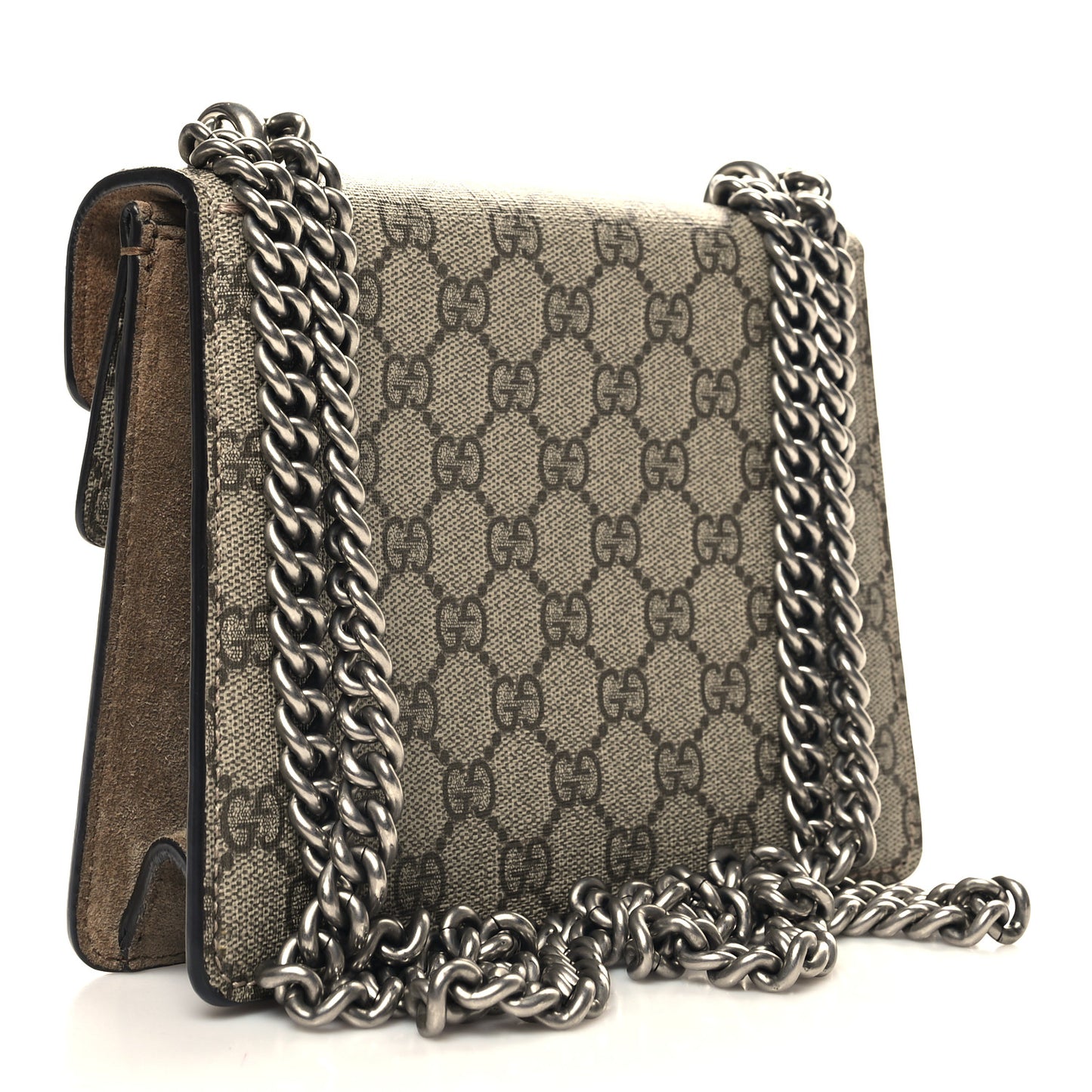 GG Supreme Monogram Mini Dionysus Shoulder Bag Taupe