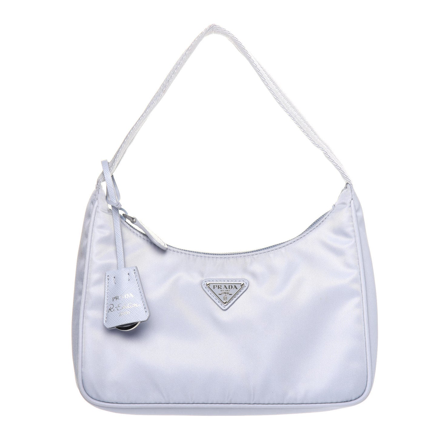 Tessuto Nylon Mini Re-Edition 2000 Bag Fiordaliso
