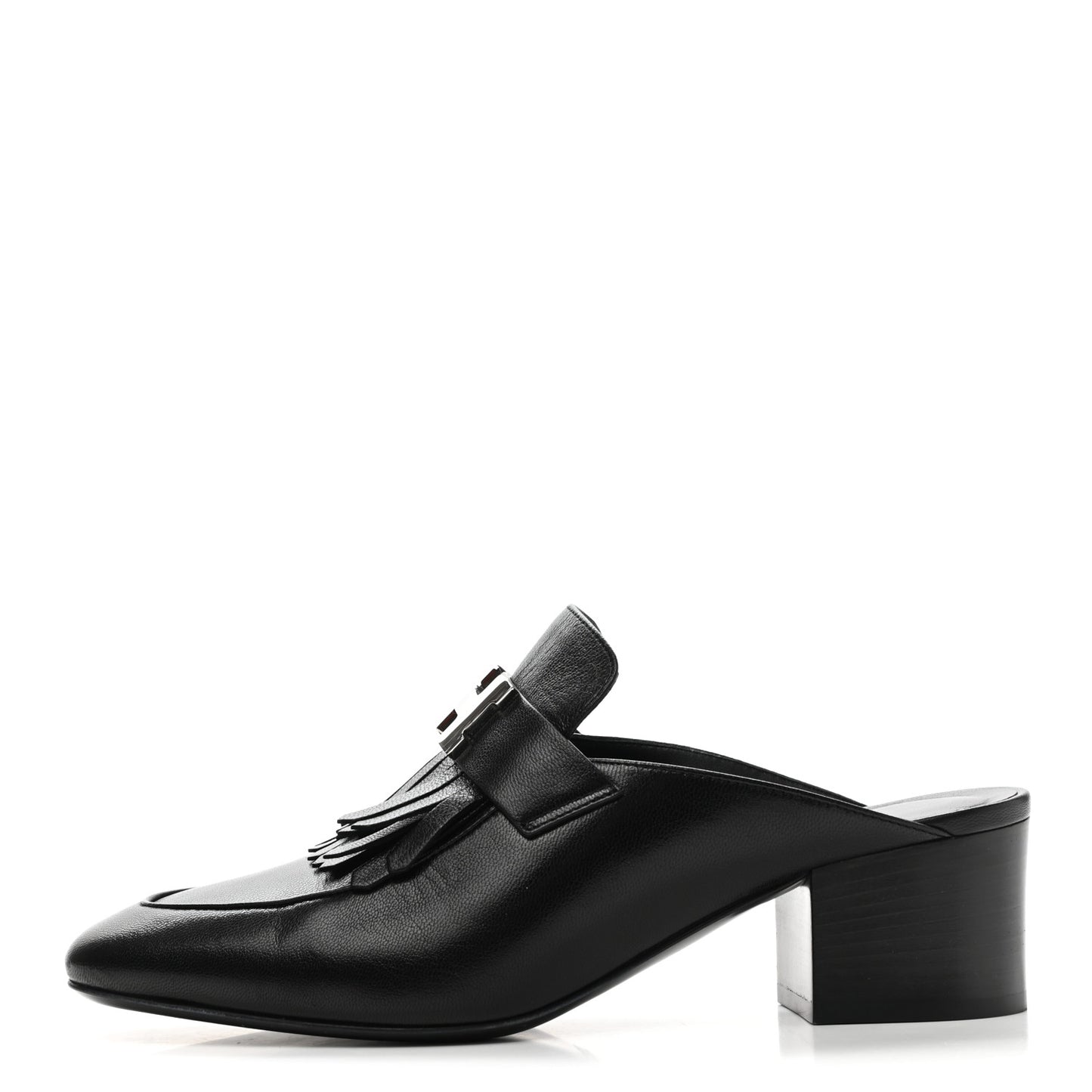 Goatskin Tuileries Mules 37 Black