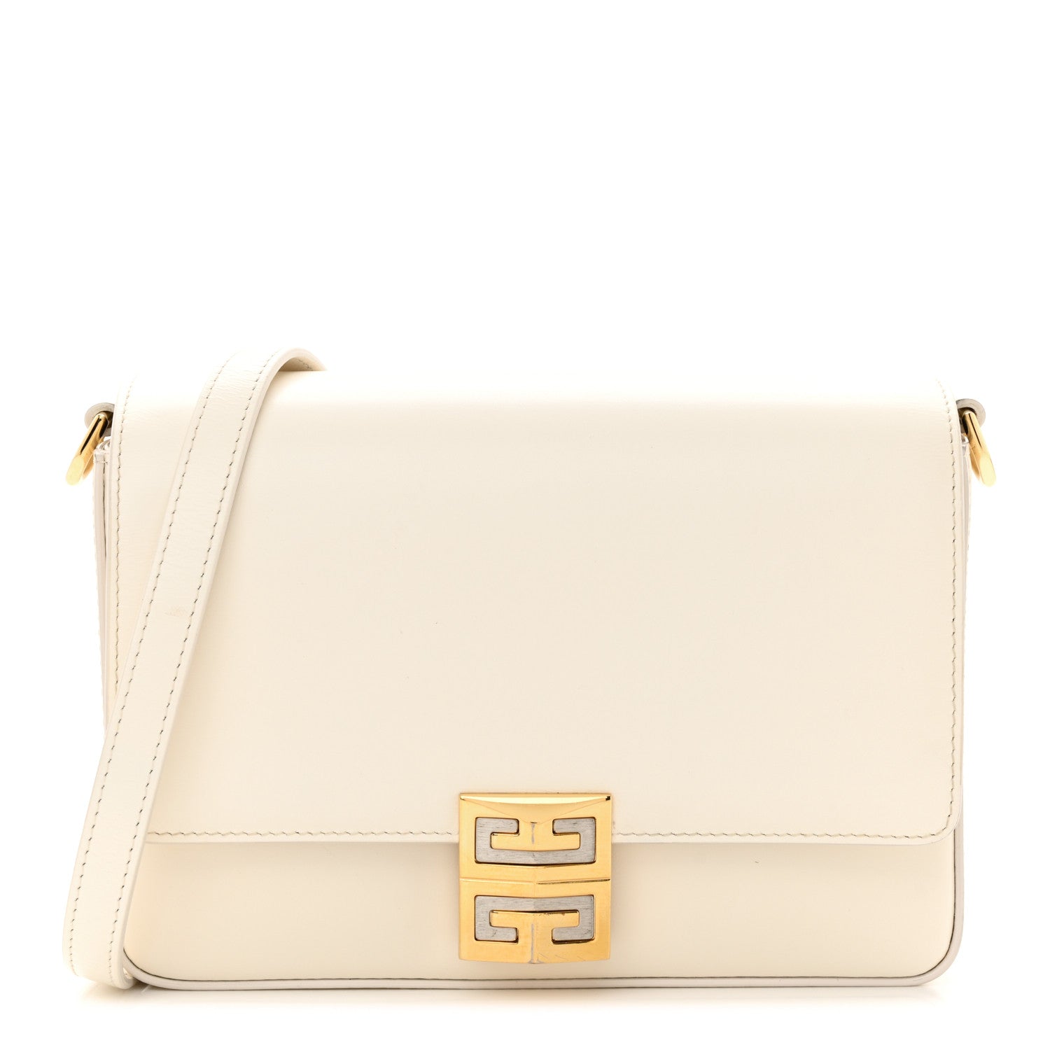 Givenchy Calfskin Small 4G Shoulder Bag Ivory 1 of 14