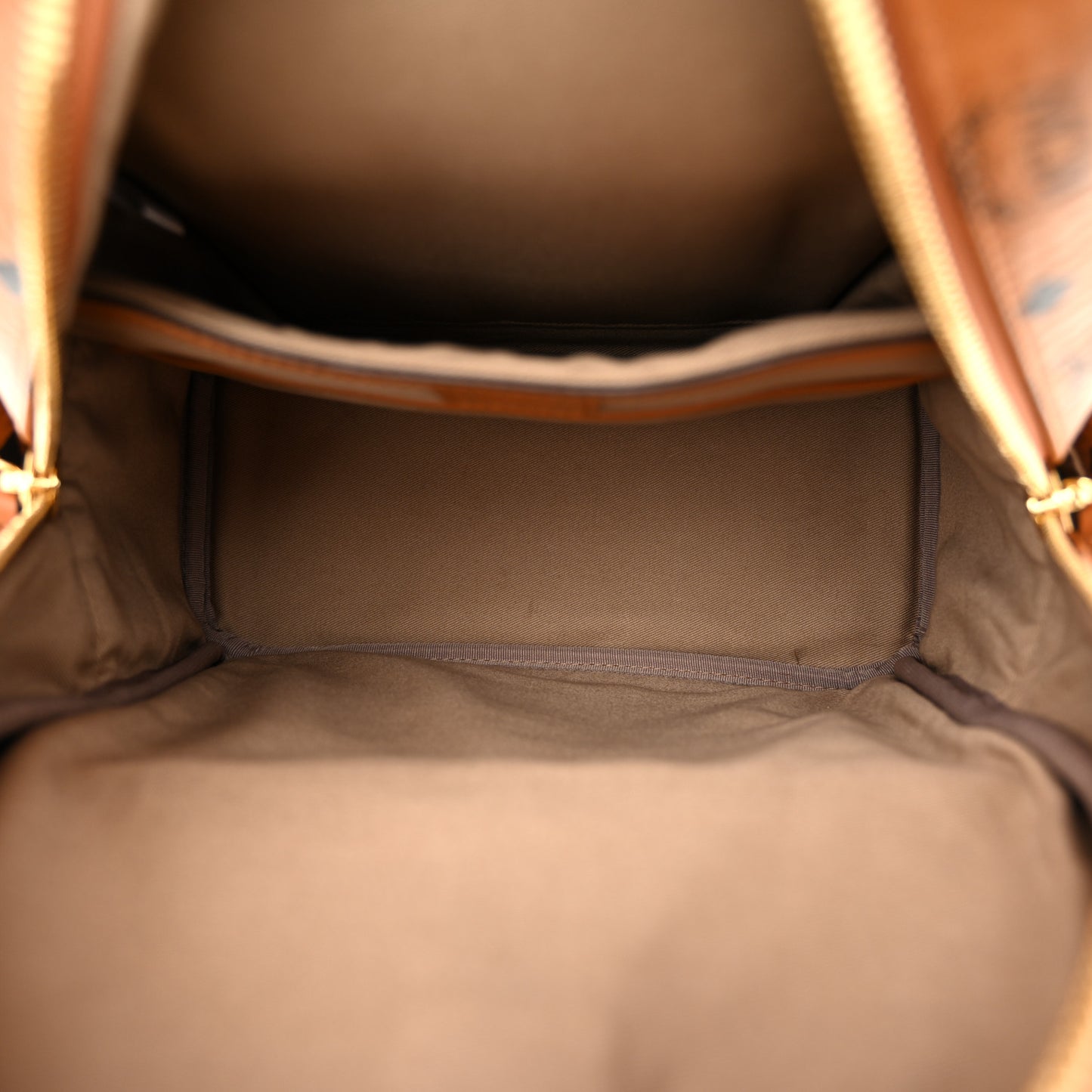 Visetos Small Side Stud Stark Backpack Cognac