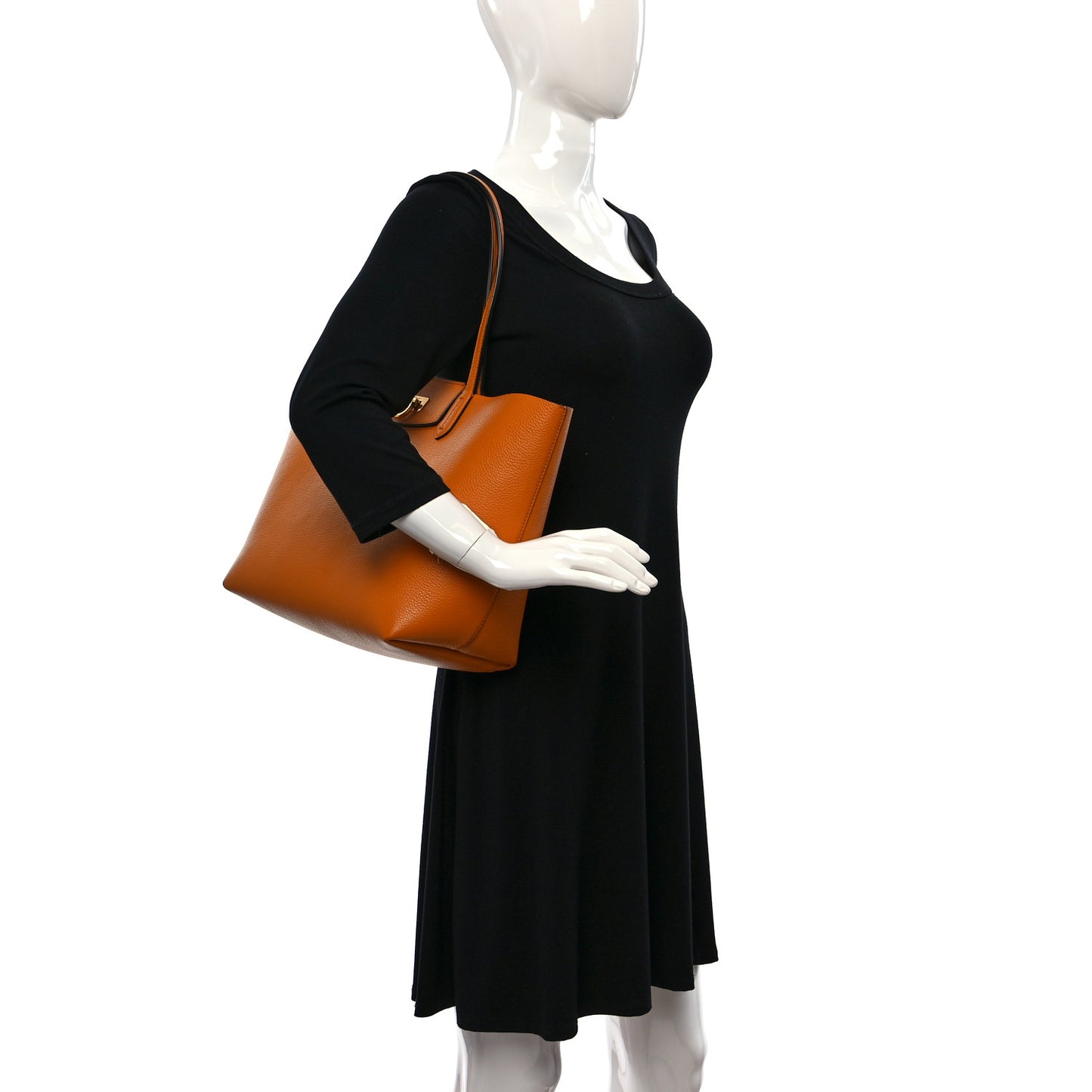 Calfskin Travel Tote Olivello