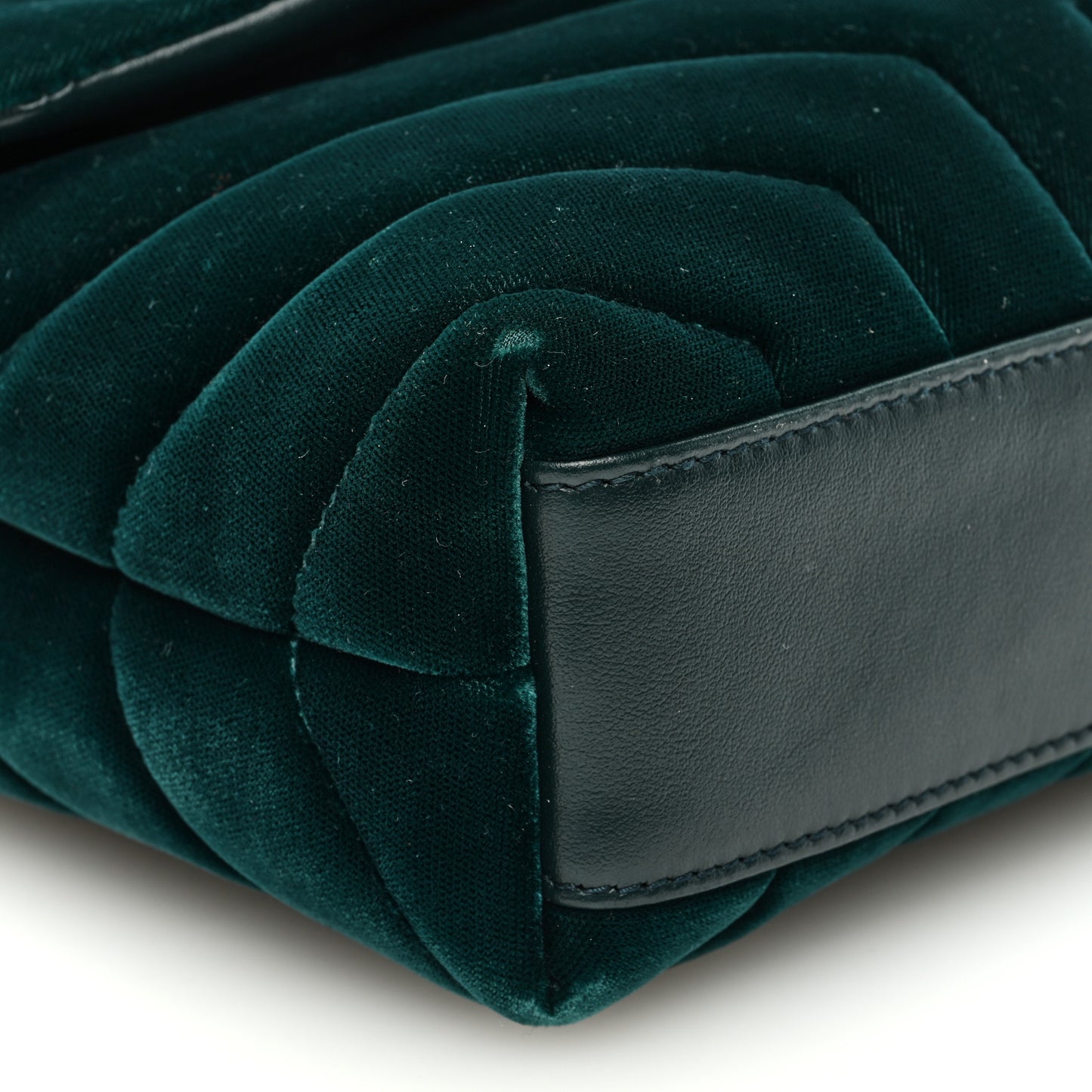 Velvet Y Quilted Monogram Toy Loulou Crossbody Bag Dark Ottanio