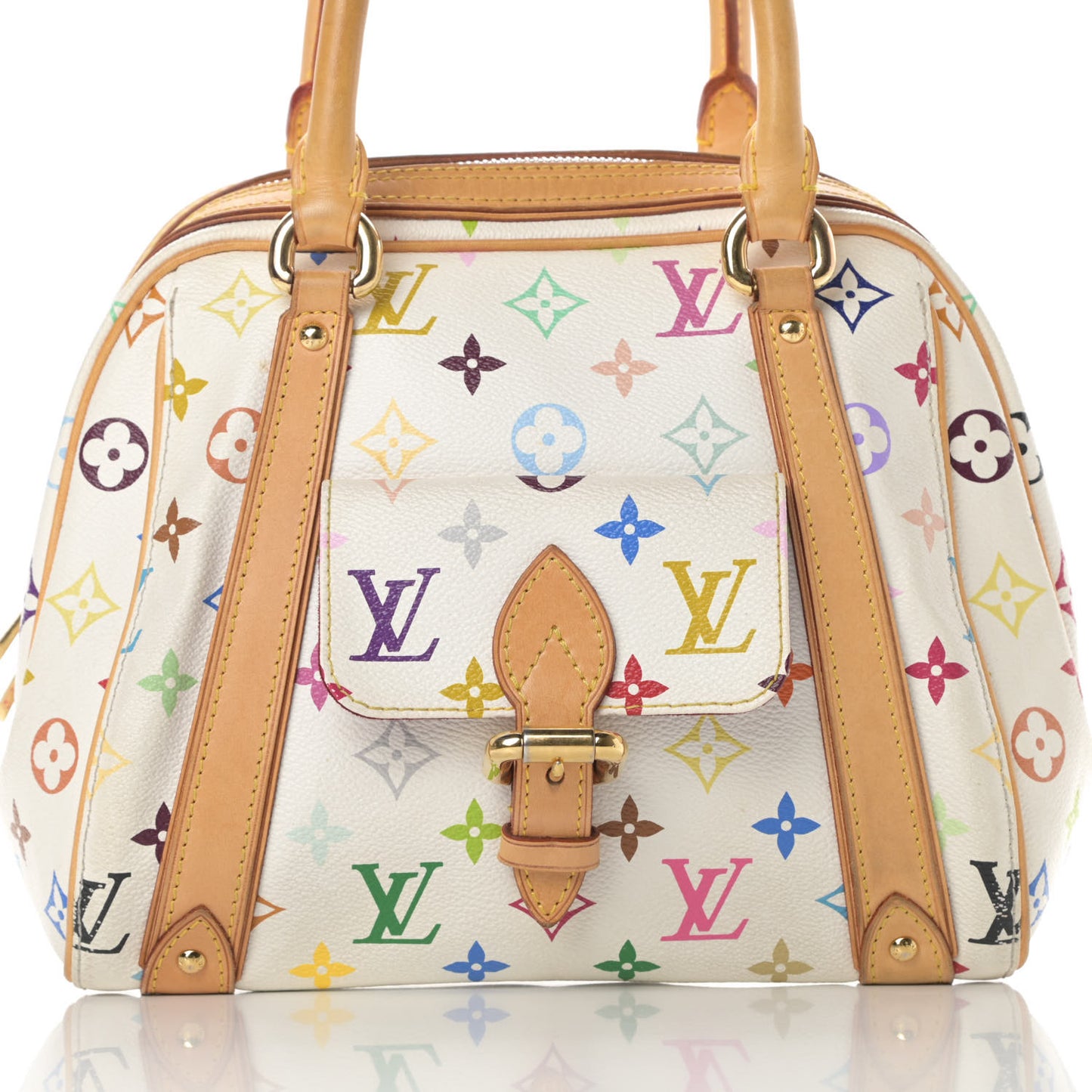 Monogram Multicolor Priscilla White