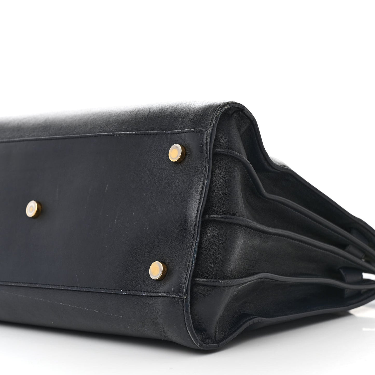 Calfskin Small Sac De Jour Navy