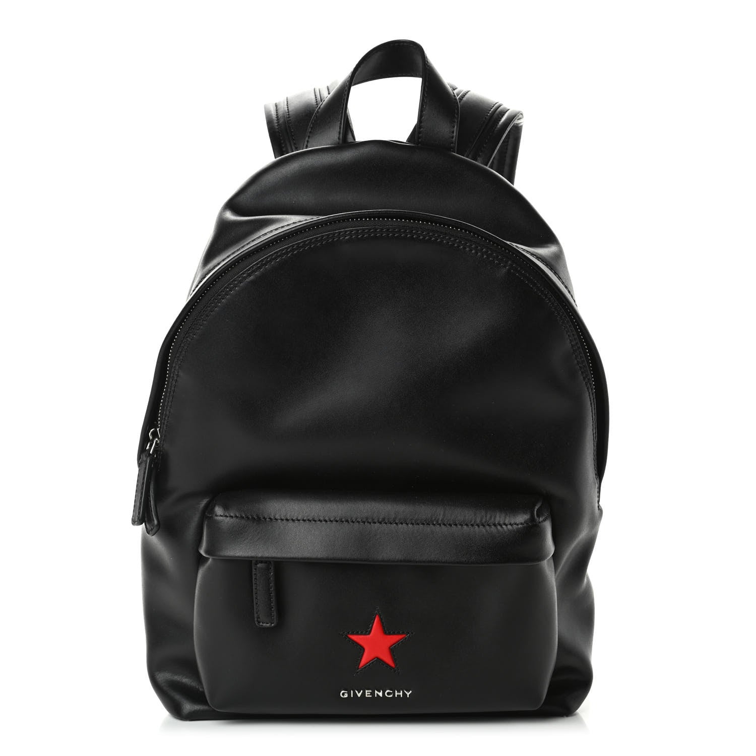 Givenchy Calfskin Star Mini Backpack Black Red 828198 – FASHIONPHILE