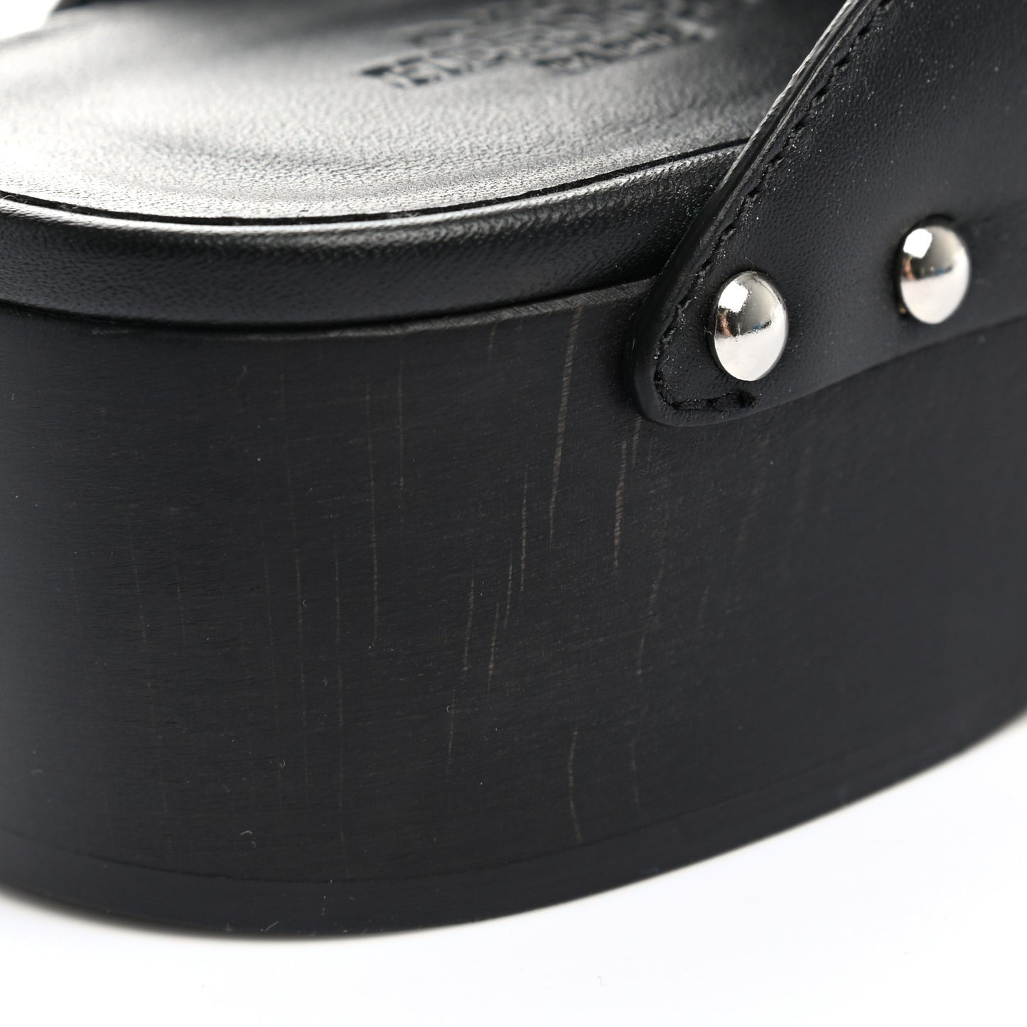 Calfskin Calya Mules 37 Black