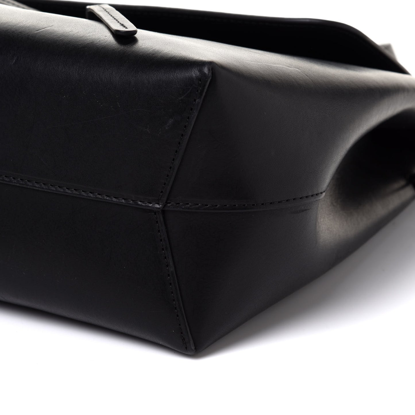 Calfskin Lady Bag Black Flamma