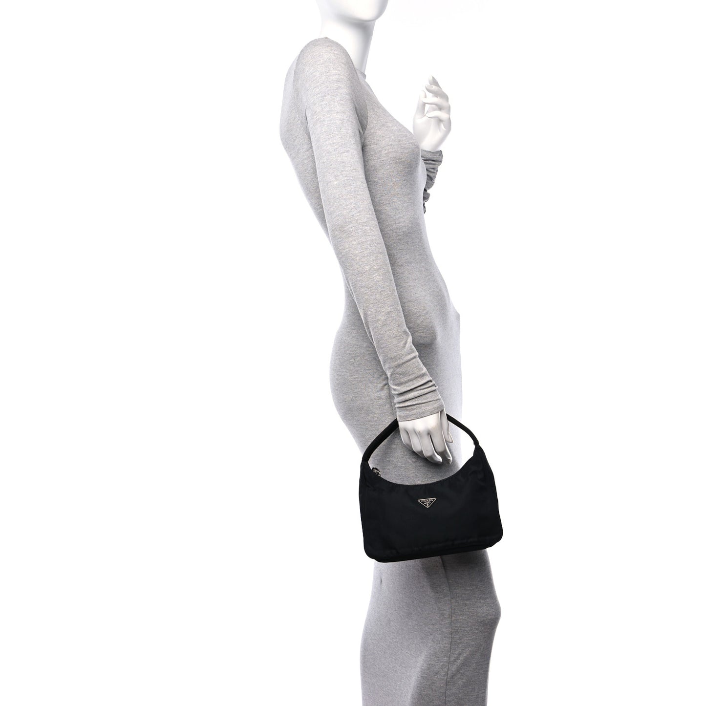 Tessuto Nylon Mini Re-Edition 2000 Bag Black