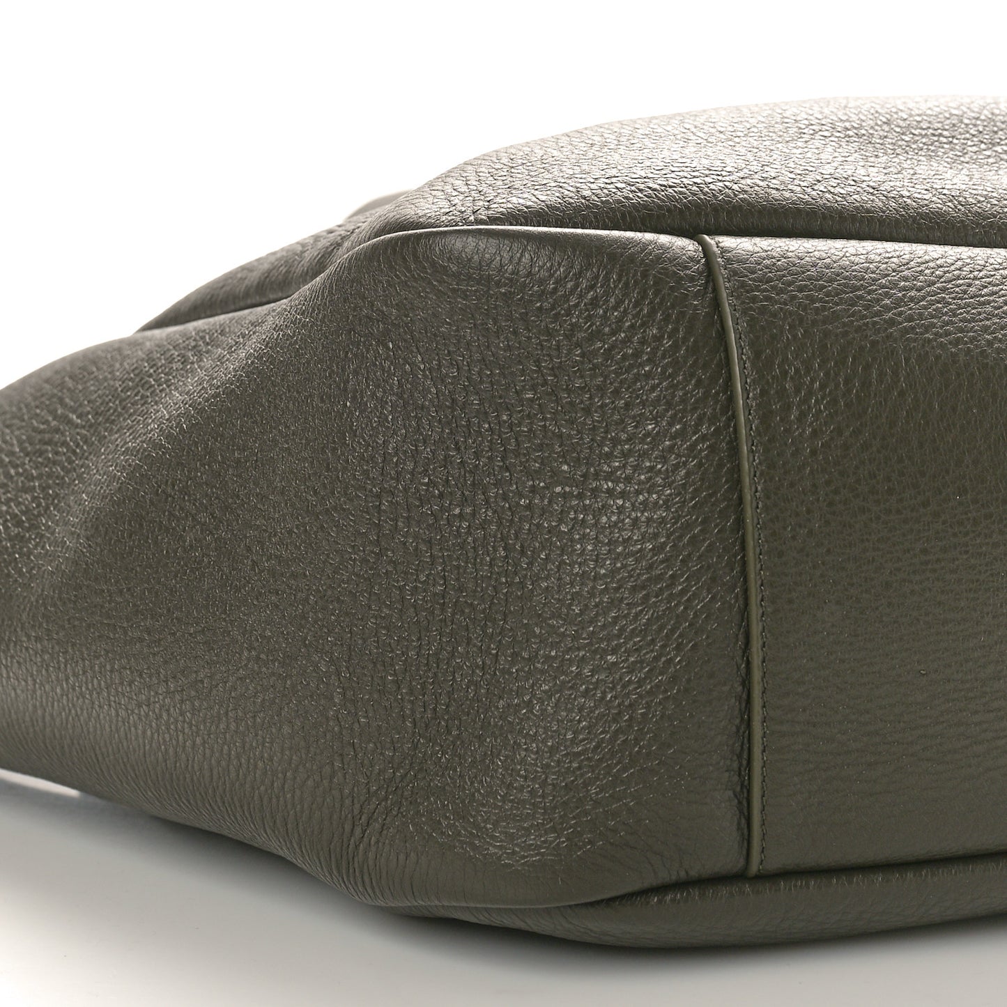 Grained Deerskin Bea Tote Musk
