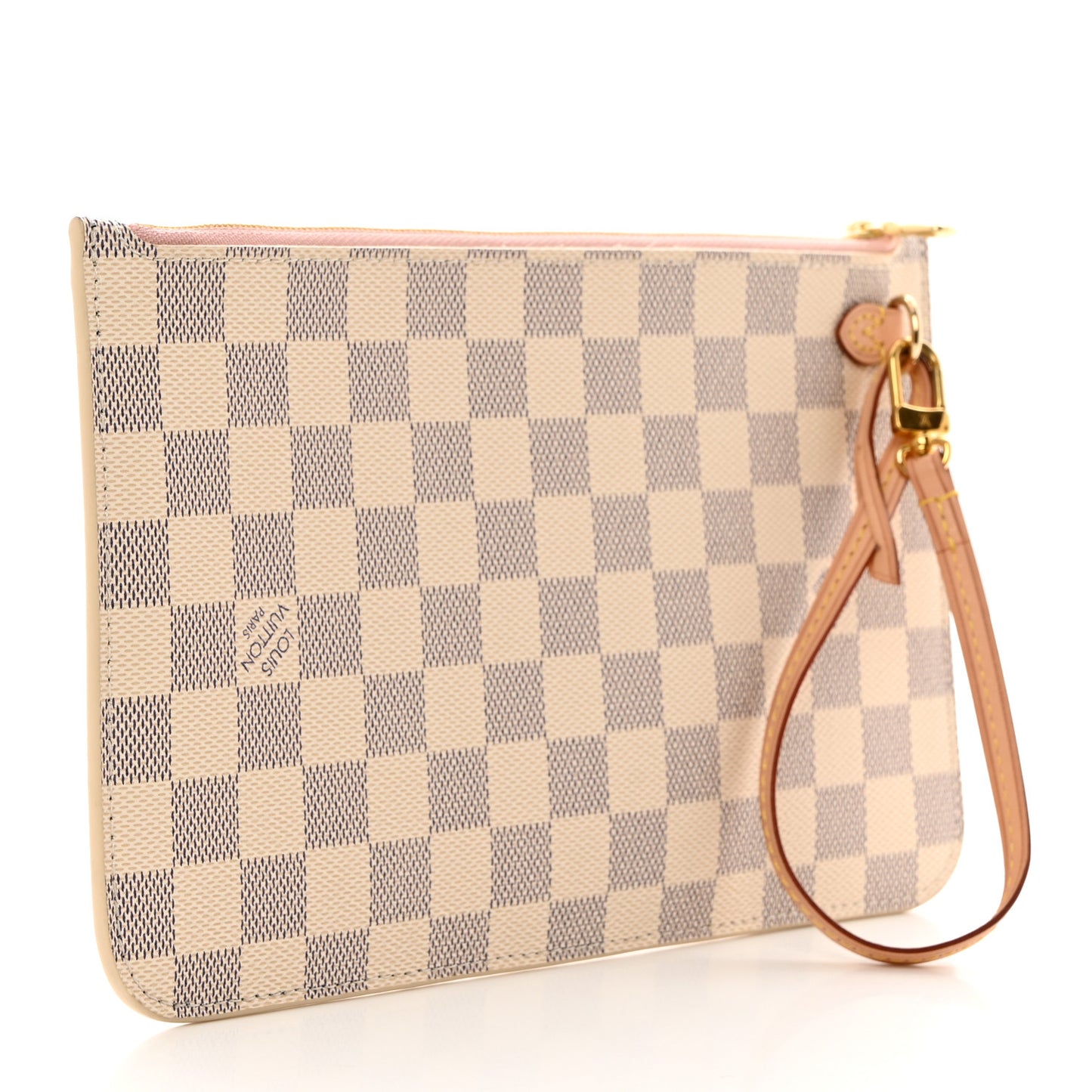 Damier Azur Neverfull MM GM Pochette Rose Ballerine