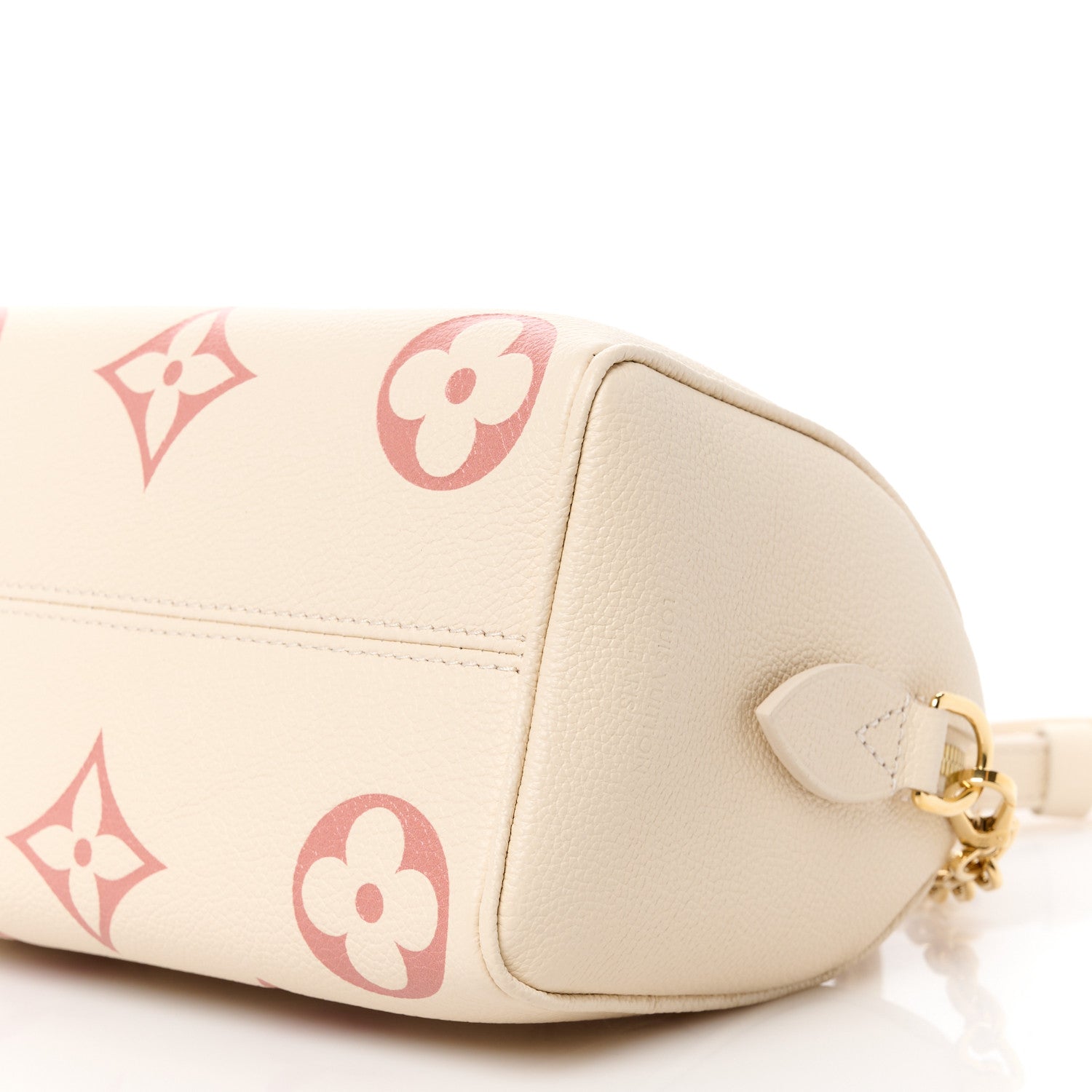 Louis Vuitton Empreinte Monogram Giant Speedy Bandouliere 20 Creme Rose Trianon 11 of 11